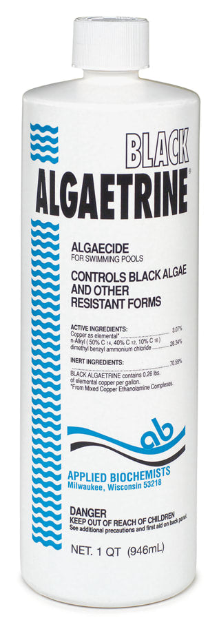 Applied Bio Black Algaetrine Algaecide, 32 oz Bottle | 406303A by AppliedBio