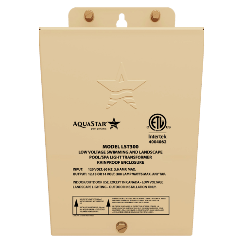 LifeStar 300W Low Voltage Pool And Spa Transformer Pro