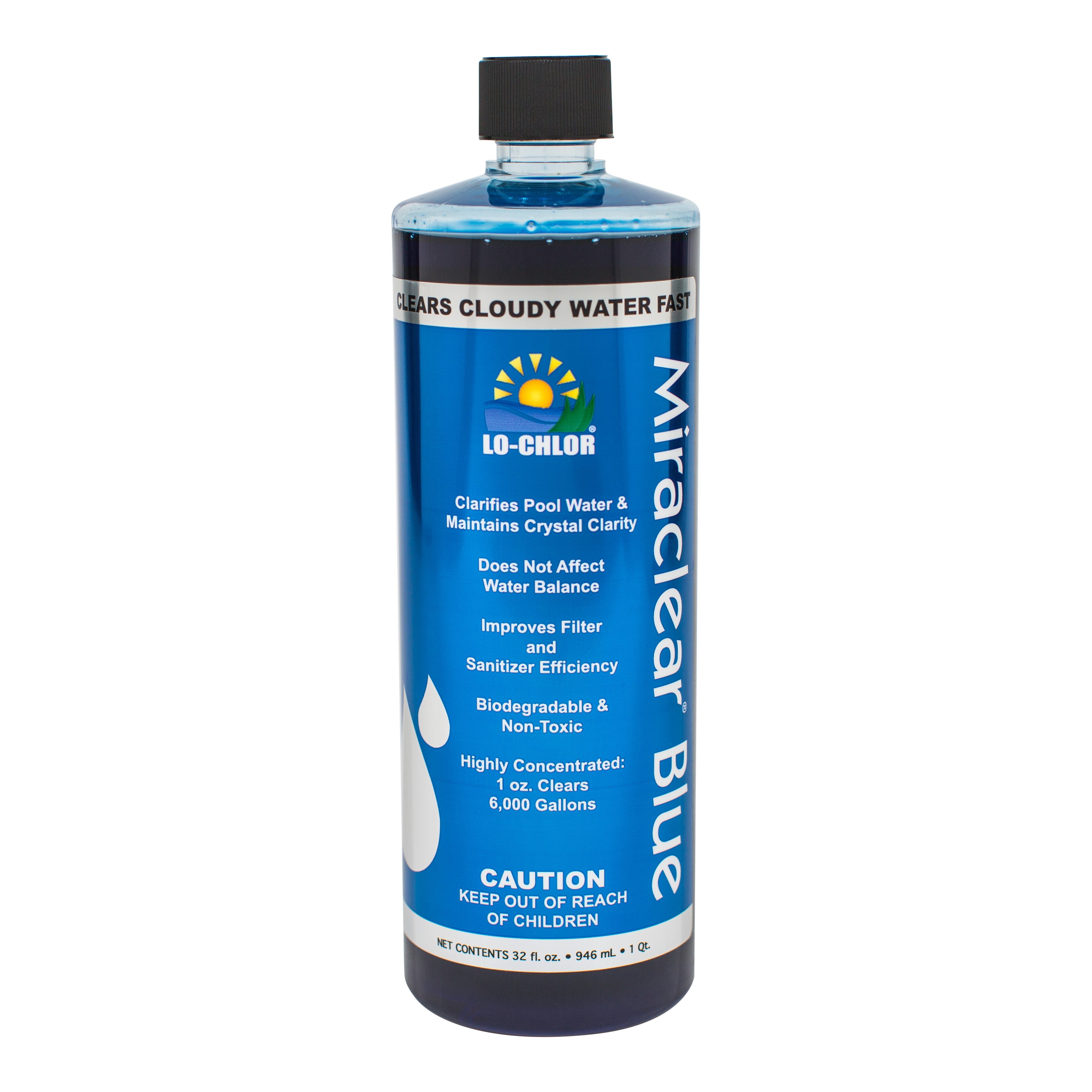 Lo-Chlor Miraclear Blue Pool Clarifier for Crystal Clear Water