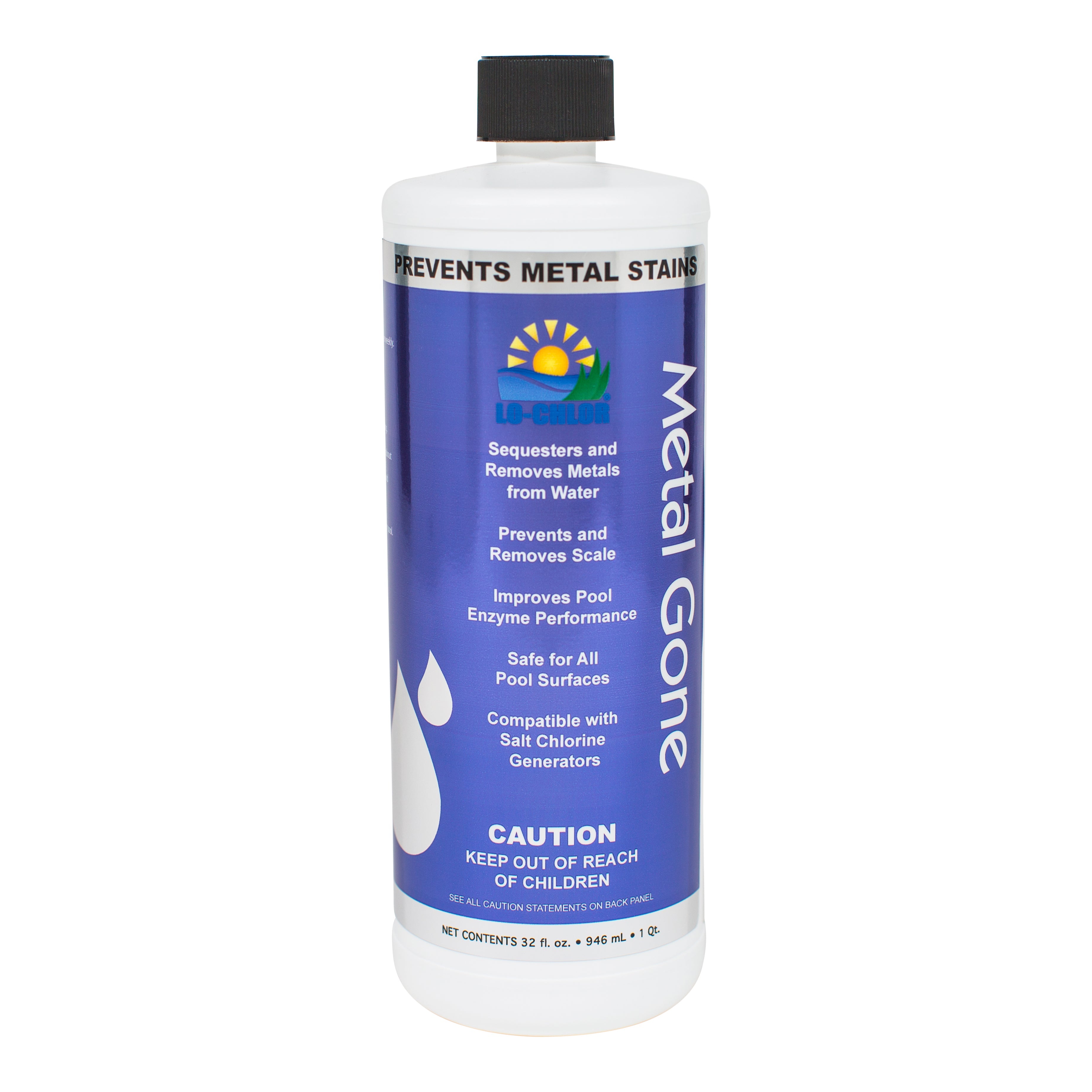 Lo-Chlor Metal Gone Pool Water Metal Remover and Sequestering Agent