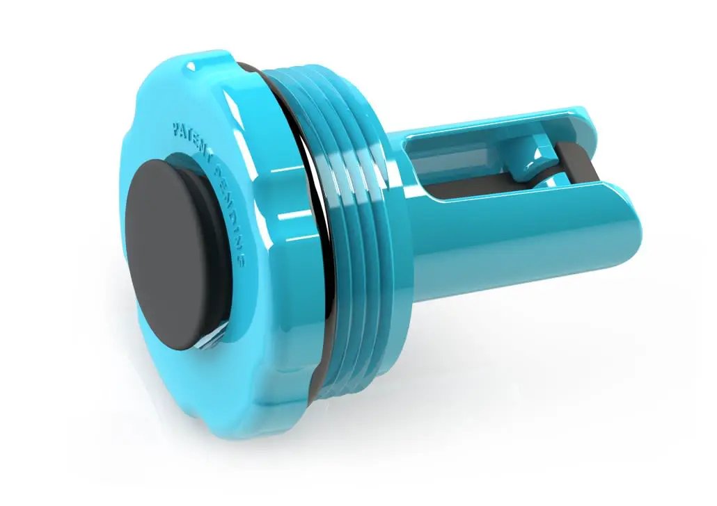 Bungee Blow Through Plastic Threaded Winter Plug for 1-1/2" Fitting by Bungee