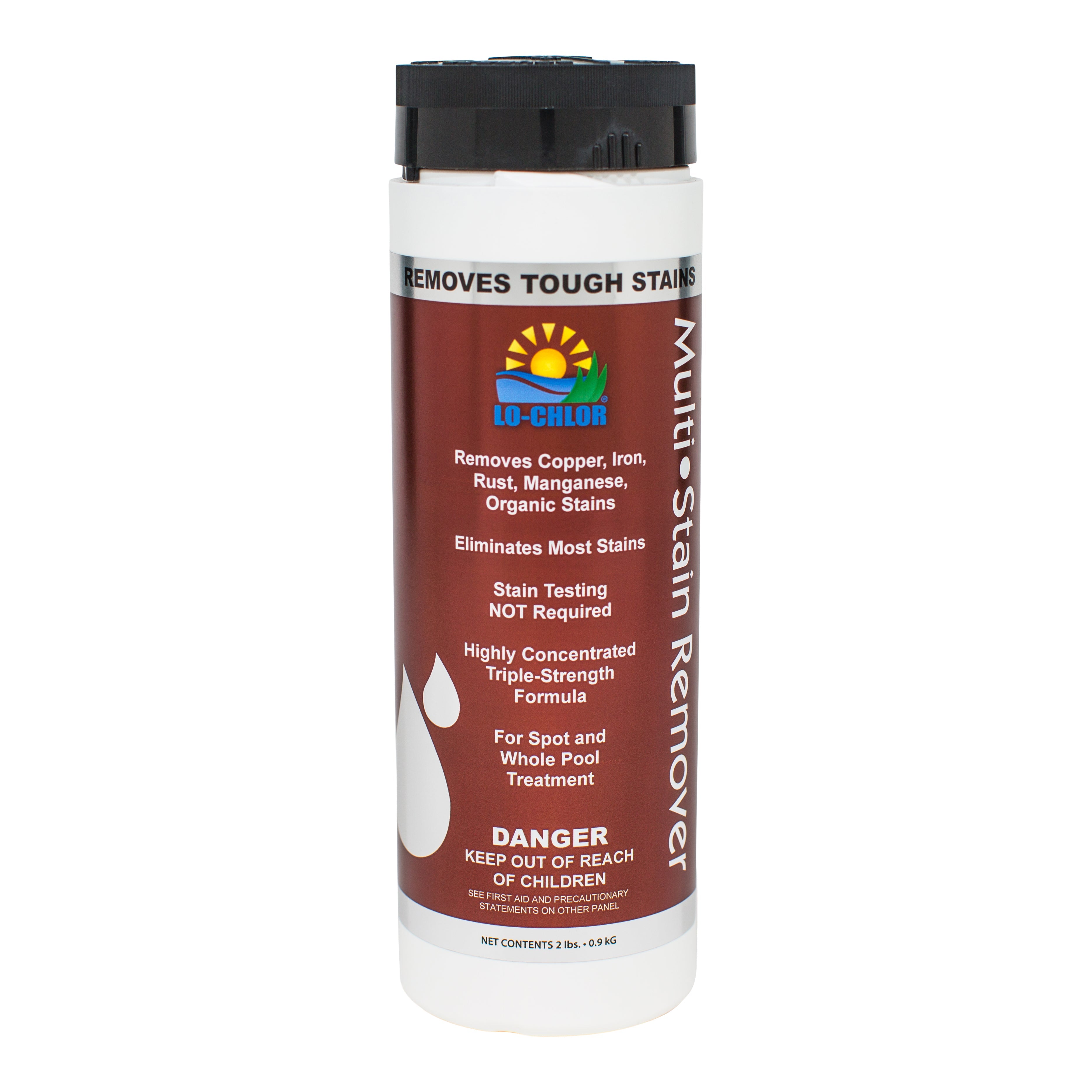 Lo-Chlor Multi-Stain Remover for Pools Safe and Effective Stain Removal from All Surfaces