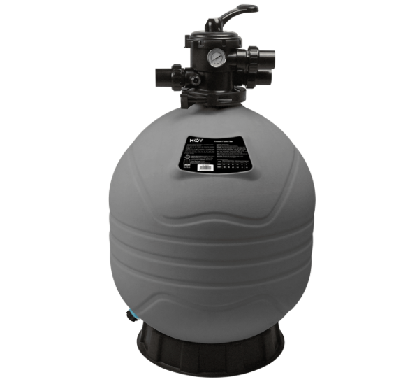 Moov 24 Inch Top Mount Durable Sand Filter 1.5 Inch Valve