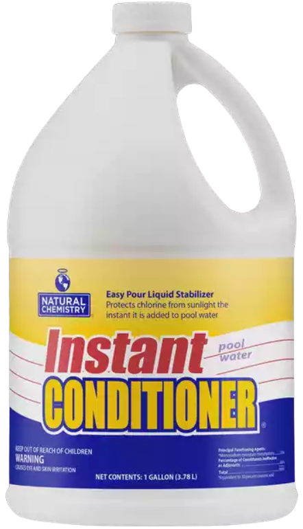 Natural Chemistry Instant Pool Water Conditioner 1 Gallon, 17401NCM by Duckies Pool Supply