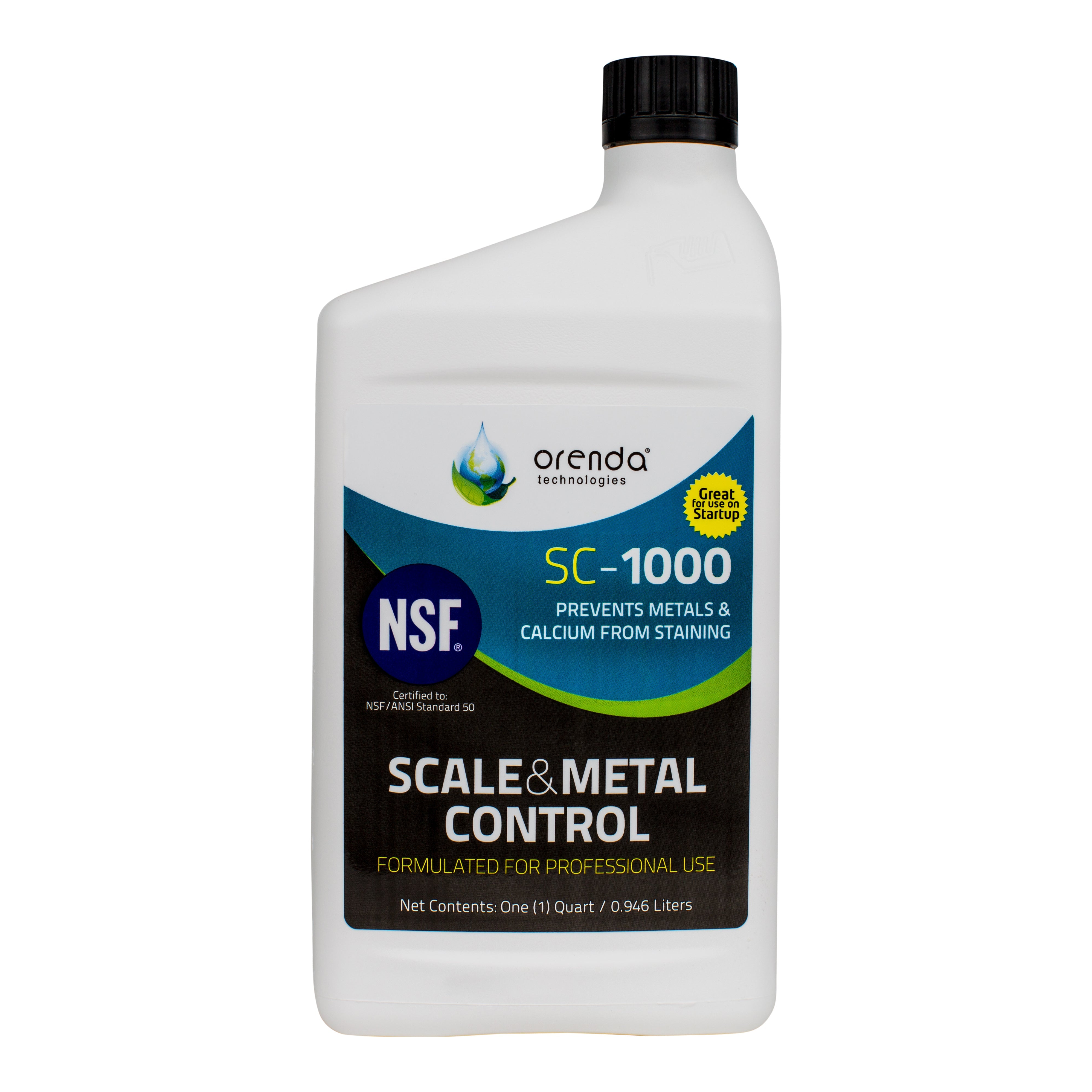 Orenda SC-1000 Scale and Metal Control Concentrated Liquid Formula for Pool Stain Prevention