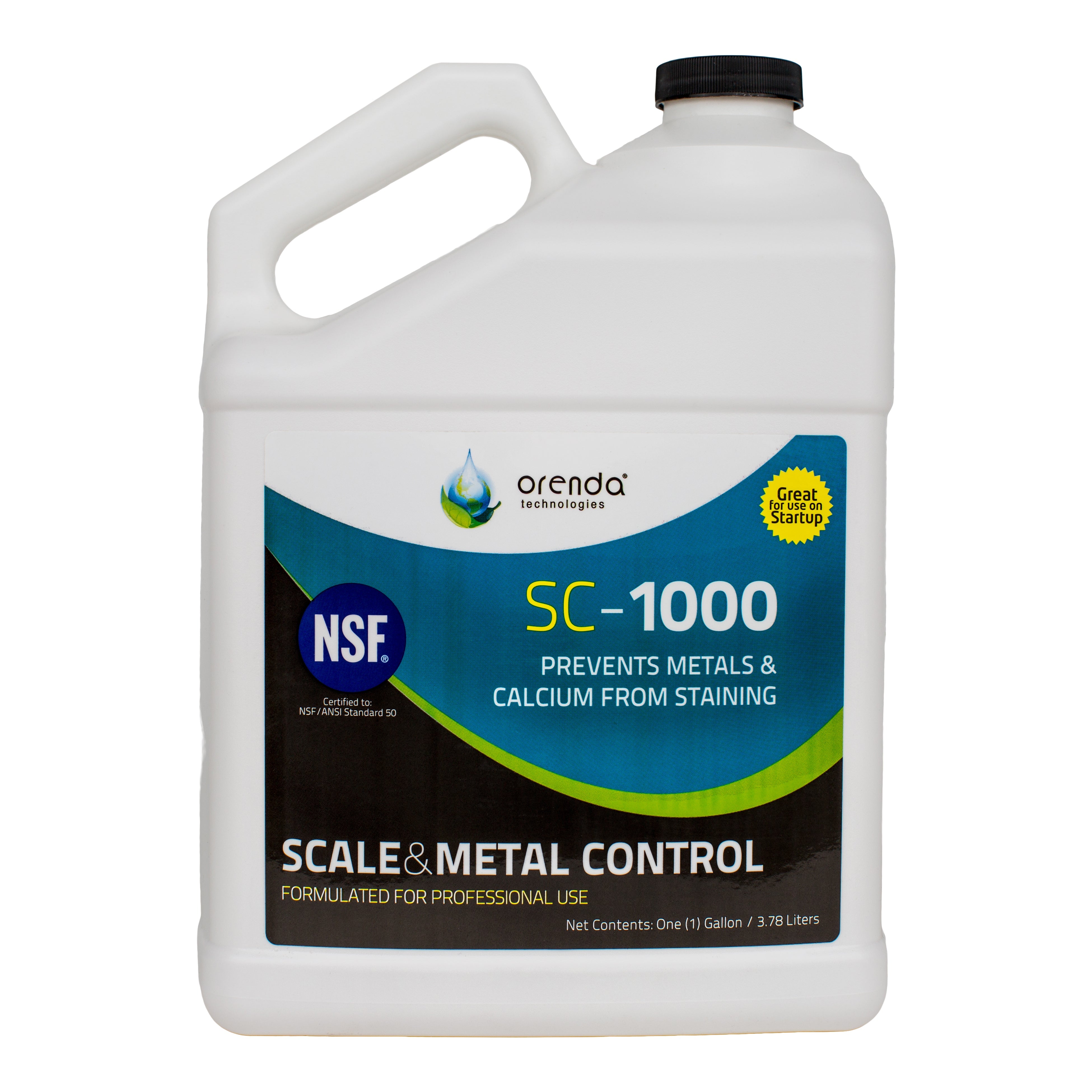 Orenda SC-1000 Scale and Metal Control Concentrated Liquid Formula for Pool Stain Prevention