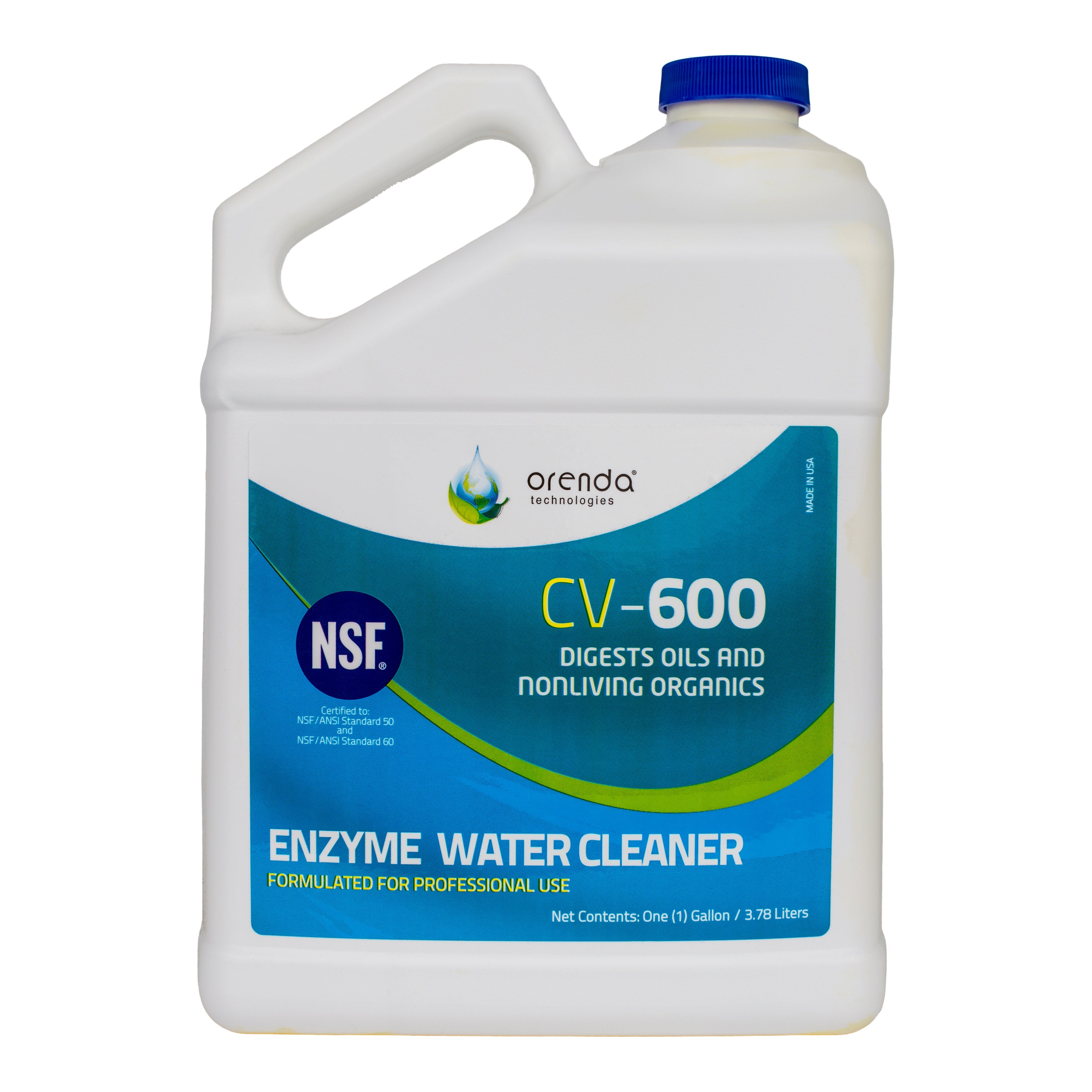 Orenda CV 600 Enzyme Pool Water Cleaner Concentrate Formula