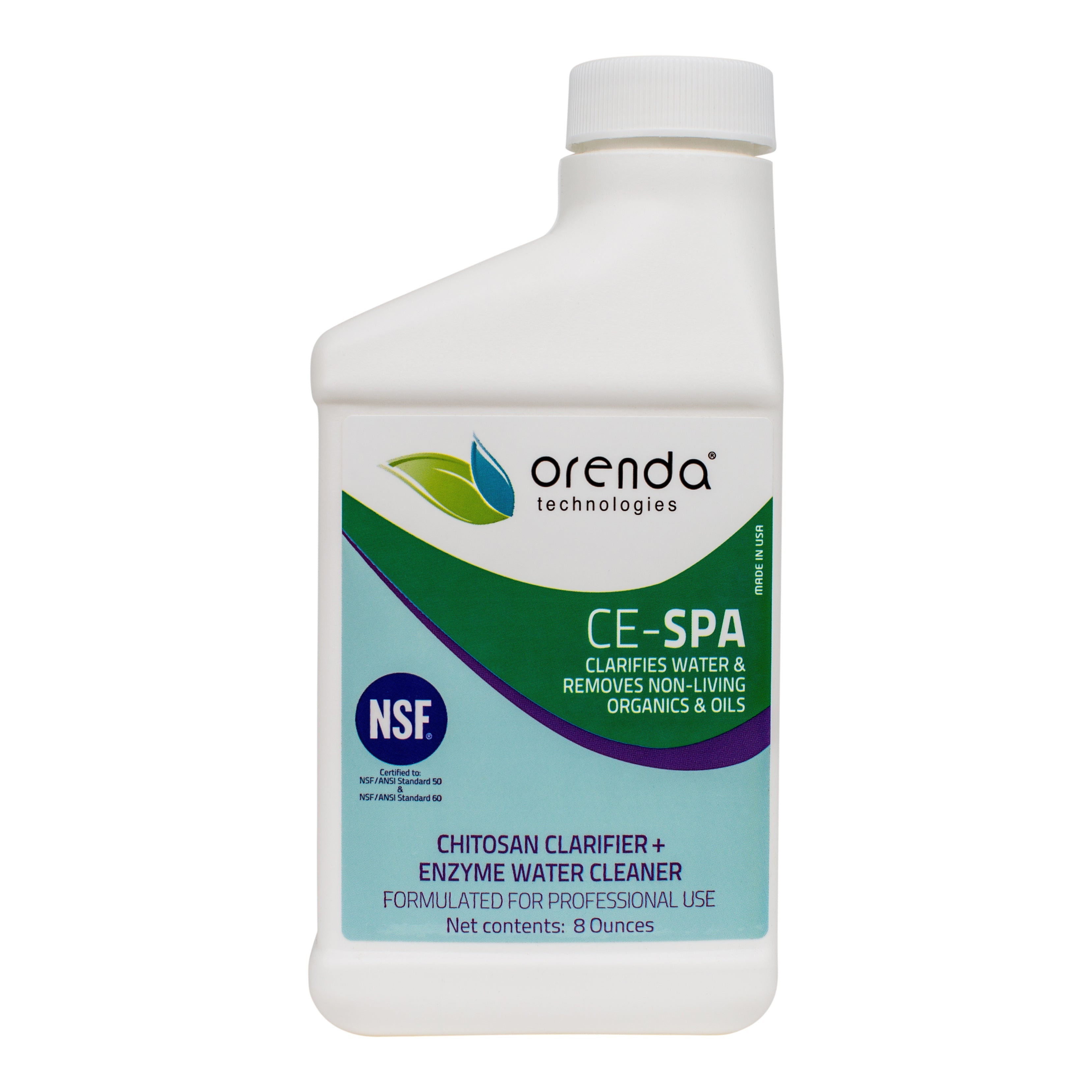 Orenda CE SPA Chitosan Clarifier And Enzyme Cleaner