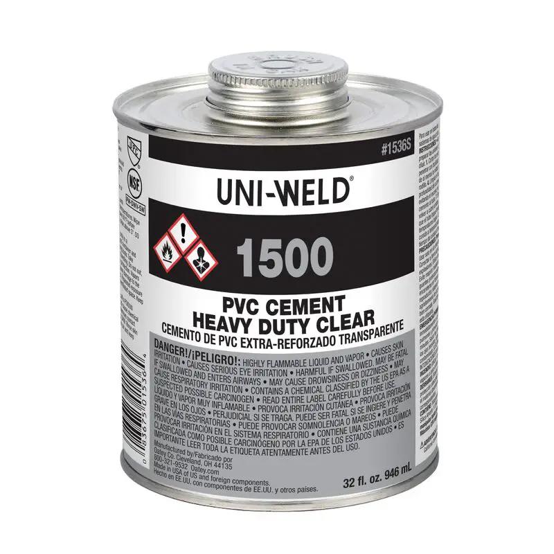 Oatey Clear Heavy Glue (Qt) | 1536S by Oatey