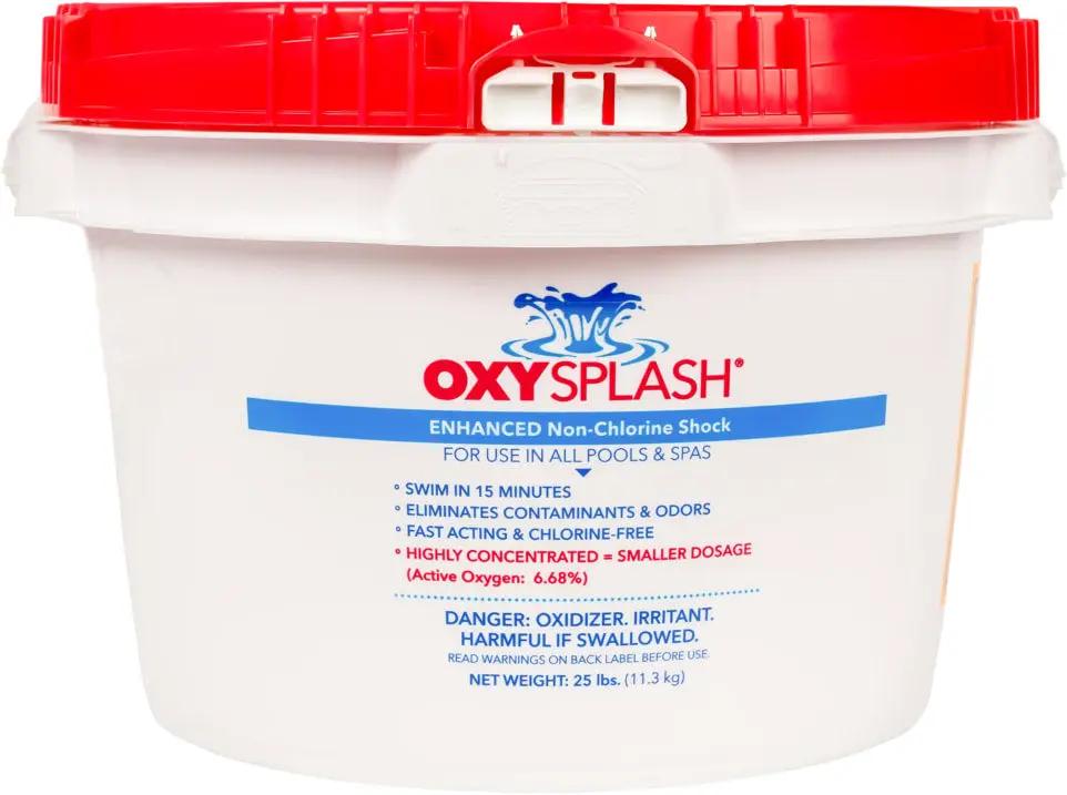 Oxy Splash Non-Chlorine Shock 25 lb Pail | OXSP25 by EASTERNLEISURE