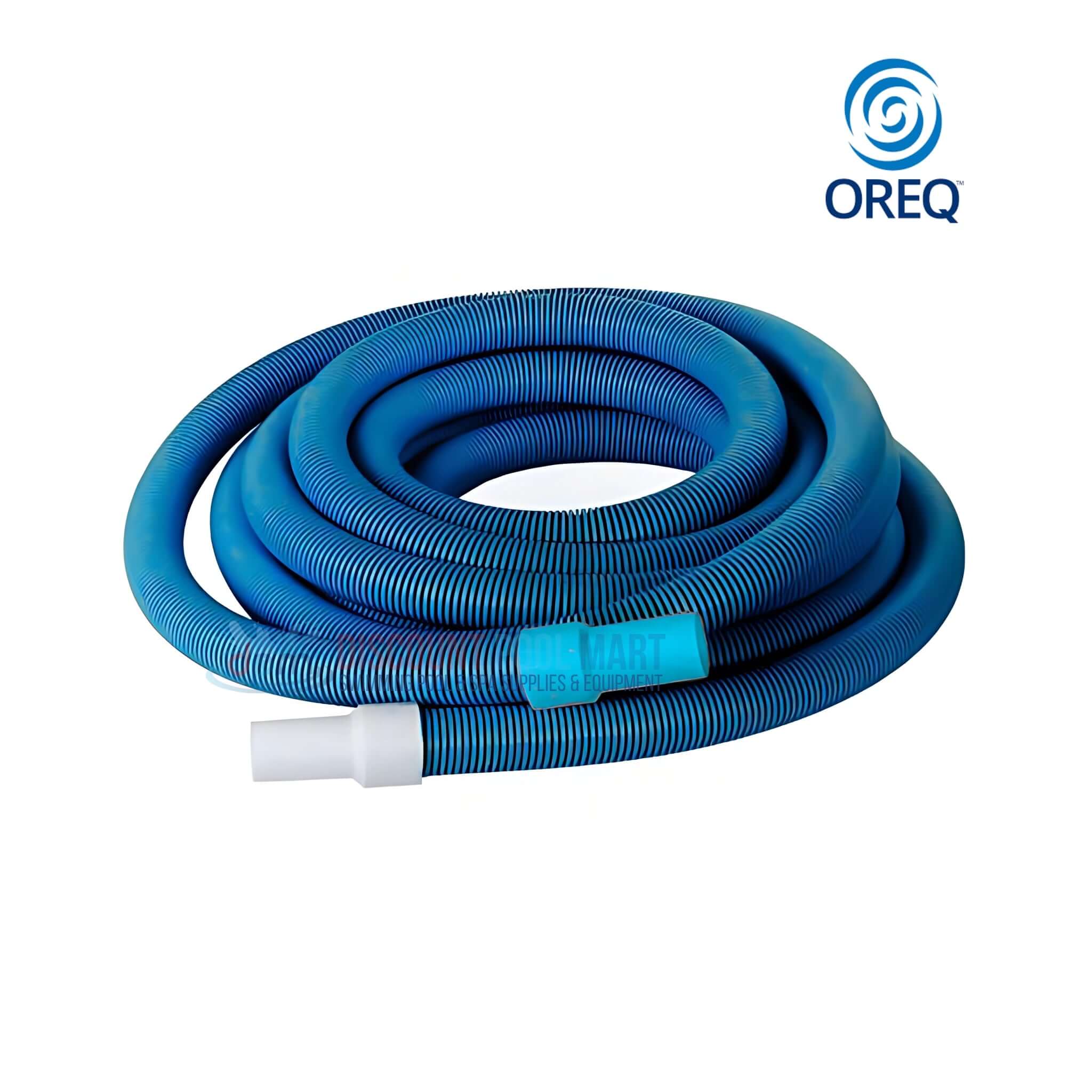 Oreq AquaFlex 25 Foot 1.5 Inch Blue Pool Vacuum Hose VH1225