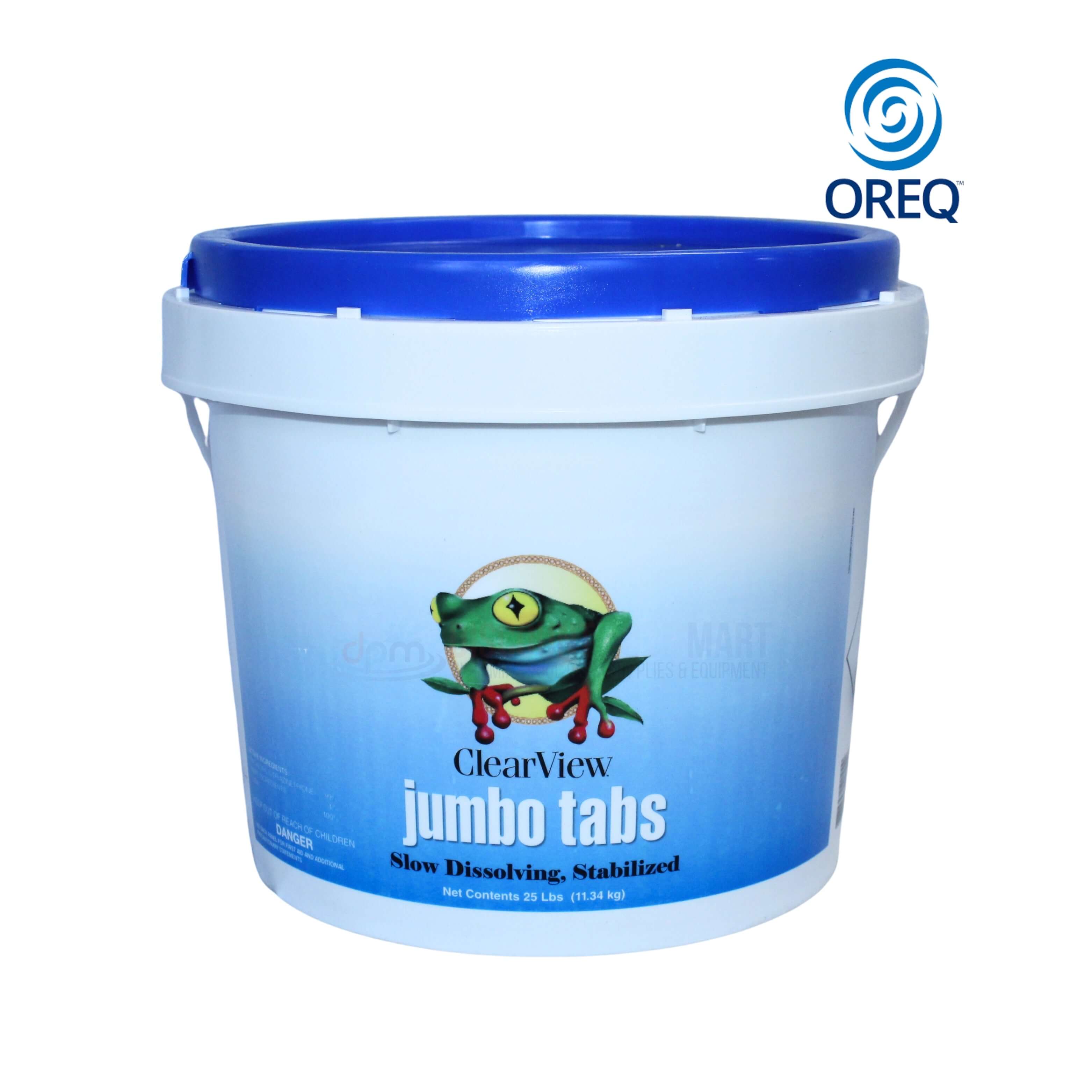Oreq 3 Inch Chlorine Tablets 25 Lbs 99 Percent TriChlor
