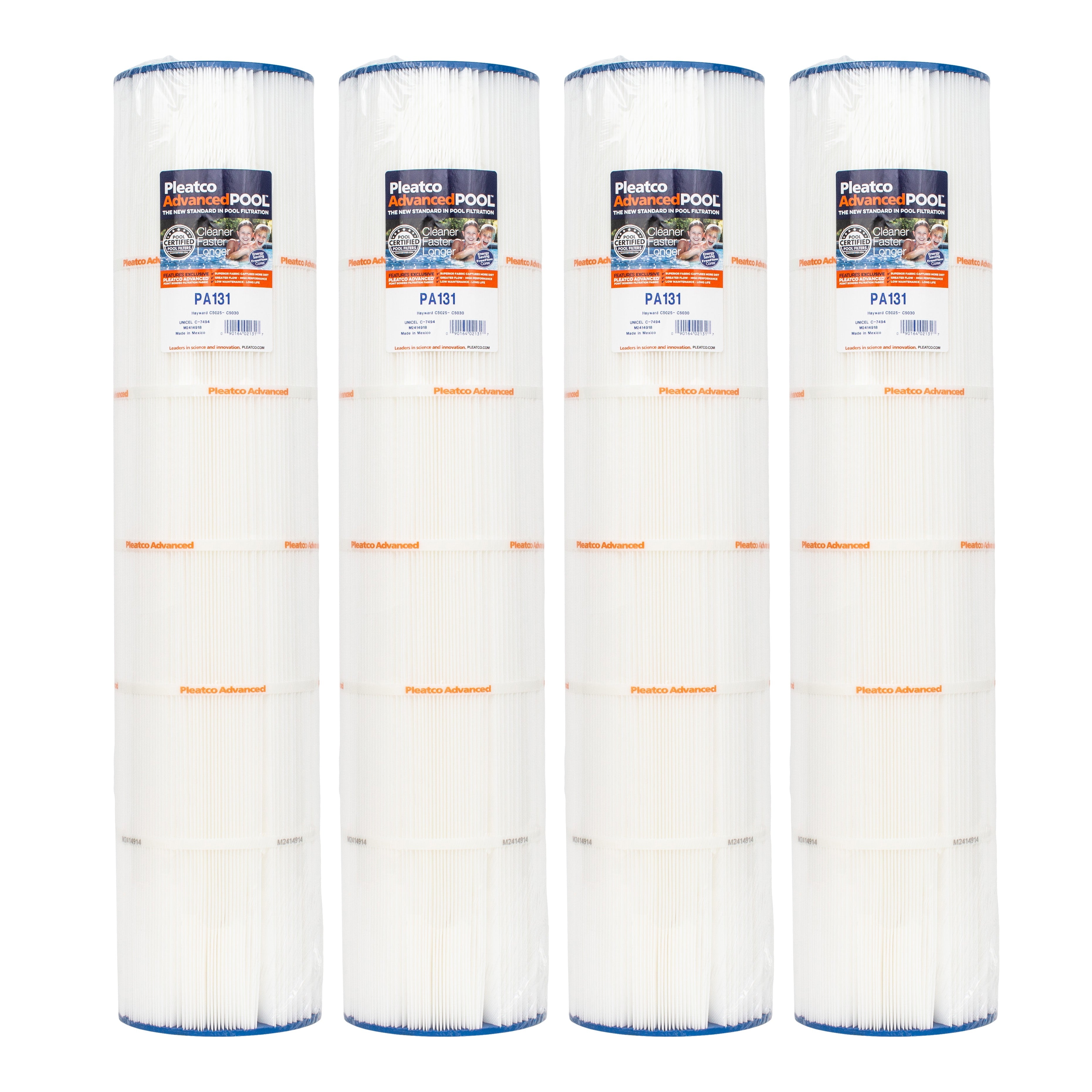 Pleatco PA131-PAK4 Pool and Spa Filter Cartridge for Superior Filtration