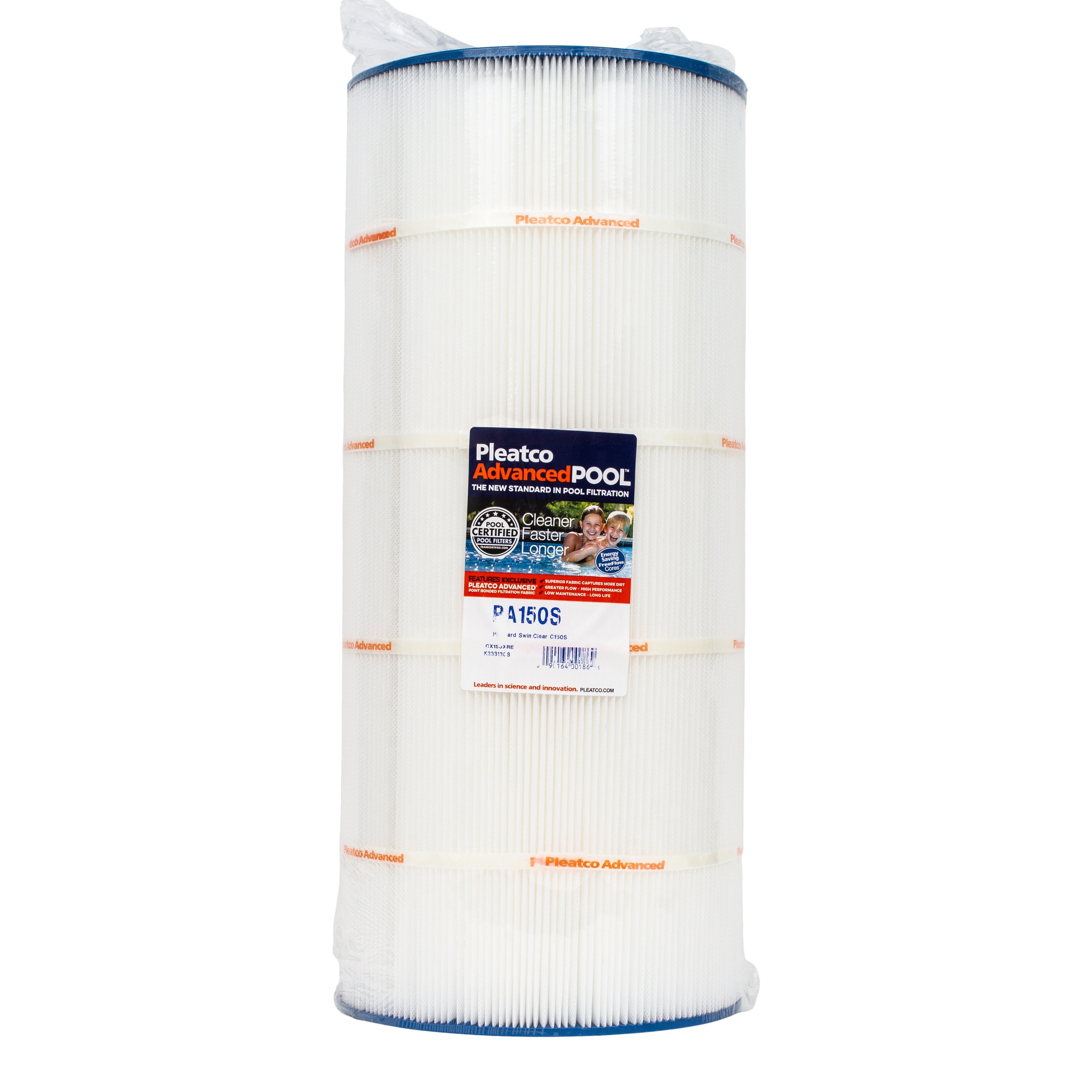 Pleatco PA150S Pool and Spa Filter Cartridge with Superior Dirt Capturing Capacity