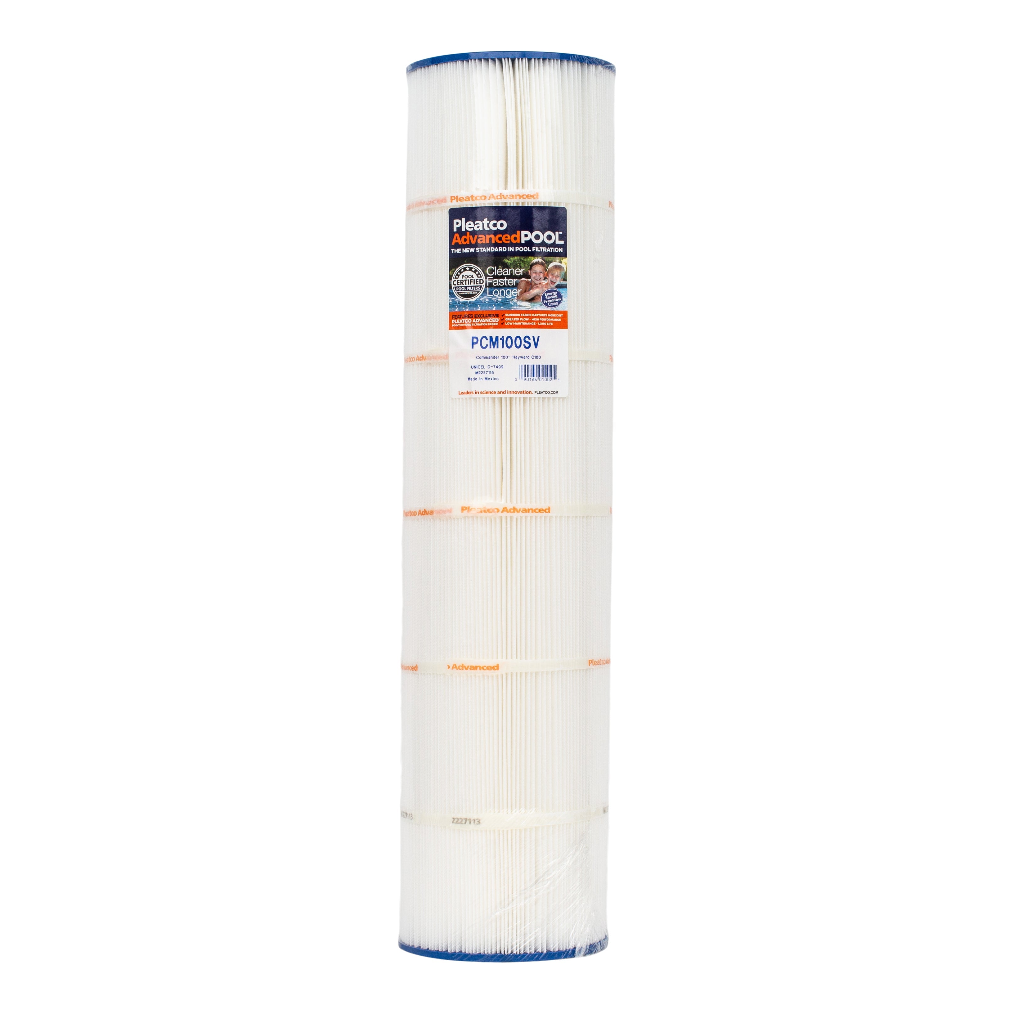 Pleatco PCM100SV Pool and Spa Filter Cartridge for Superior Dirt Capture and Filtration