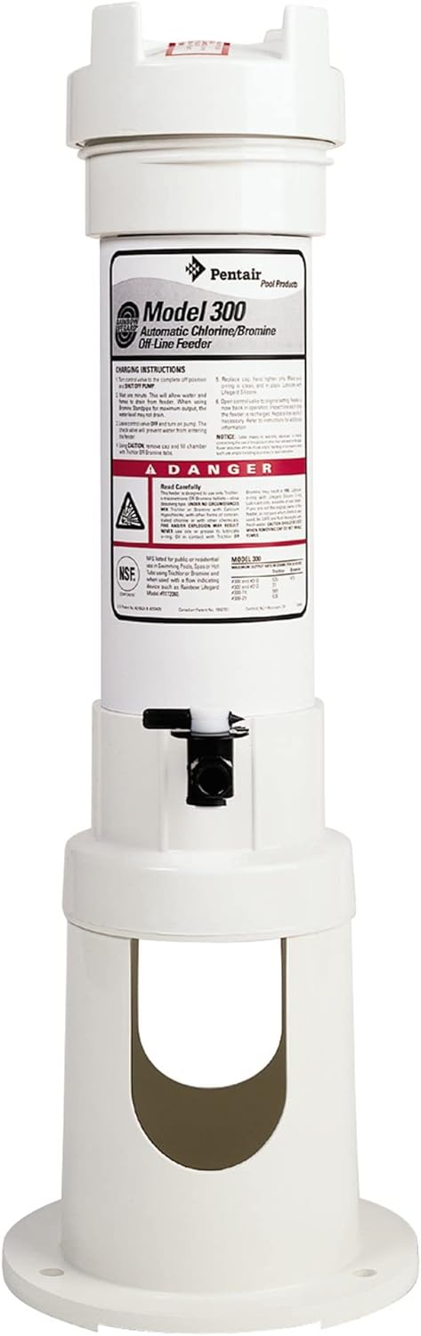 Pentair Rainbow 300 Off-Line Chlorine/Bromine Tablet Feeder | R171016 by Pentair