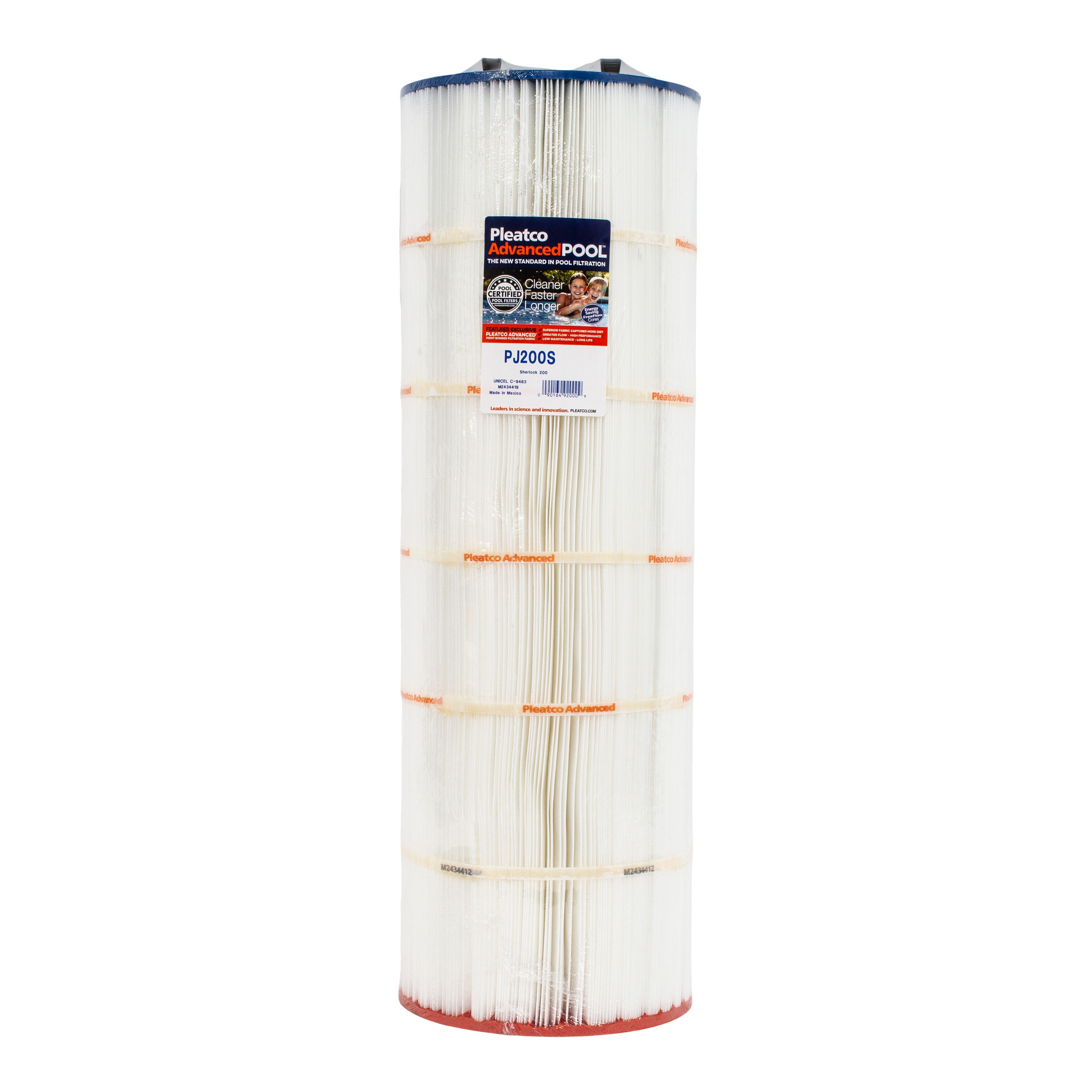 Pleatco PJ200S Pool and Spa Filter Cartridge with Superior Dirt Capture Capacity