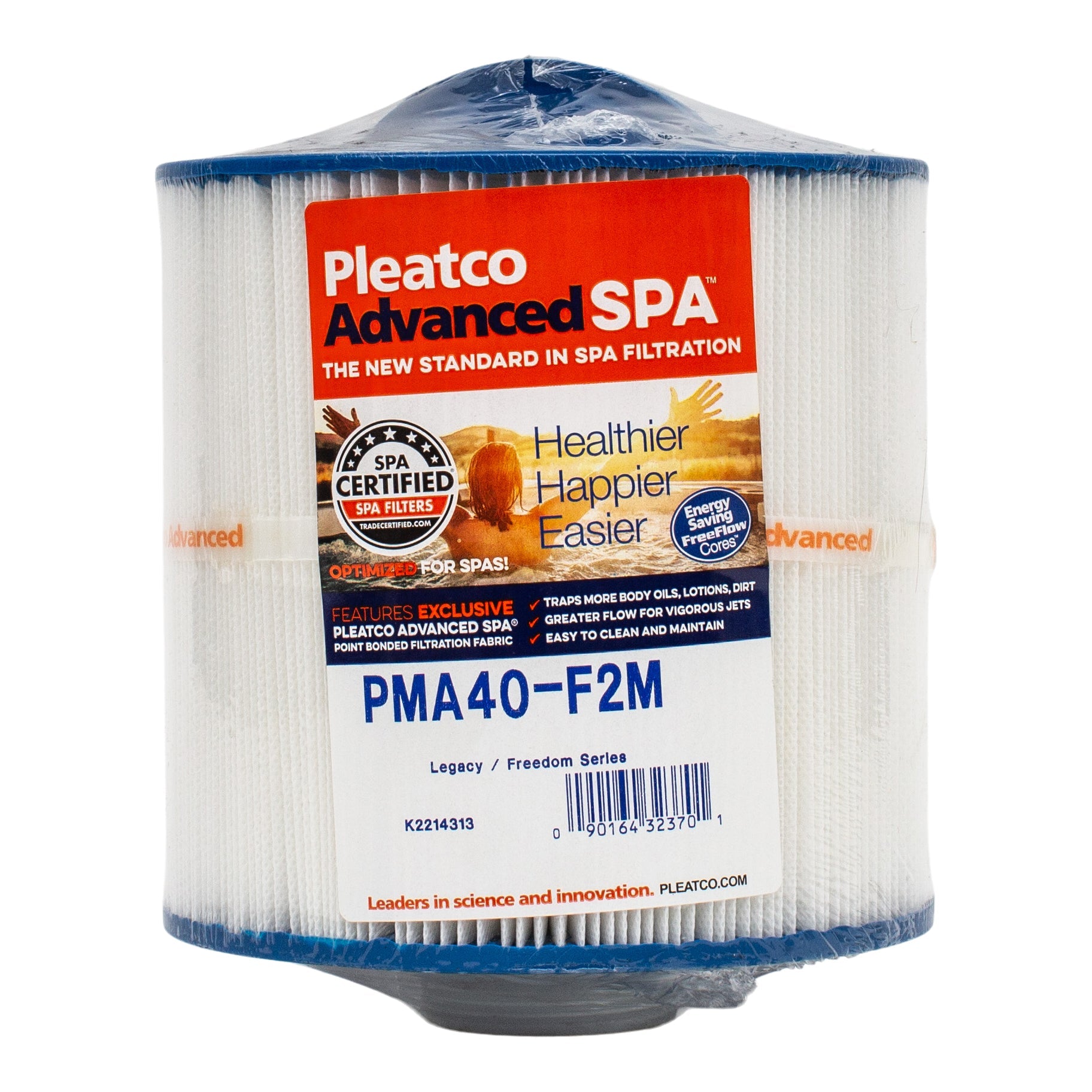 Pleatco PMA40-F2M Premium Filter Cartridge for Pools and Spas