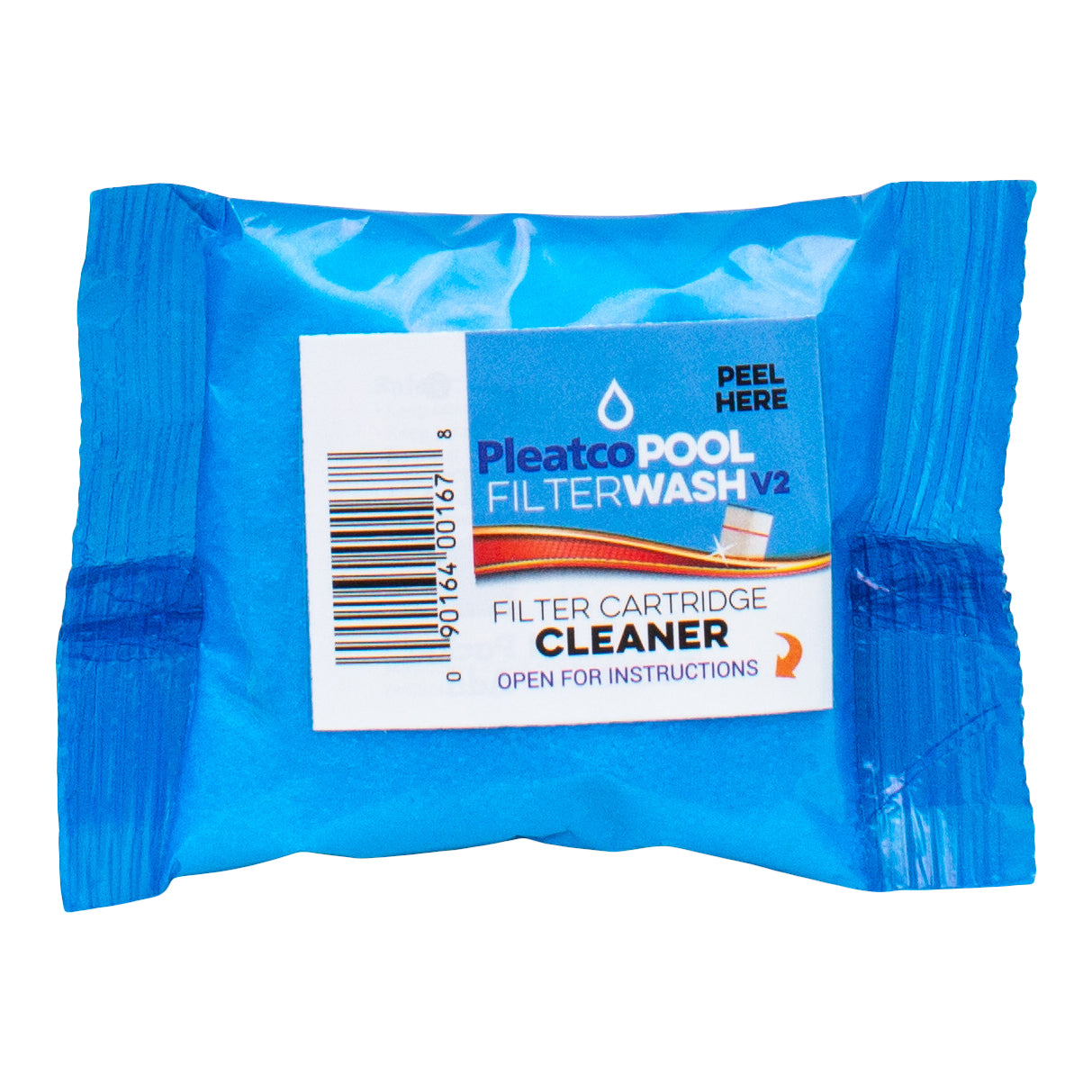 Pleatco PWASH Pool Pak Filter Cartridge Cleaner Tablets for Easy Debris Removal