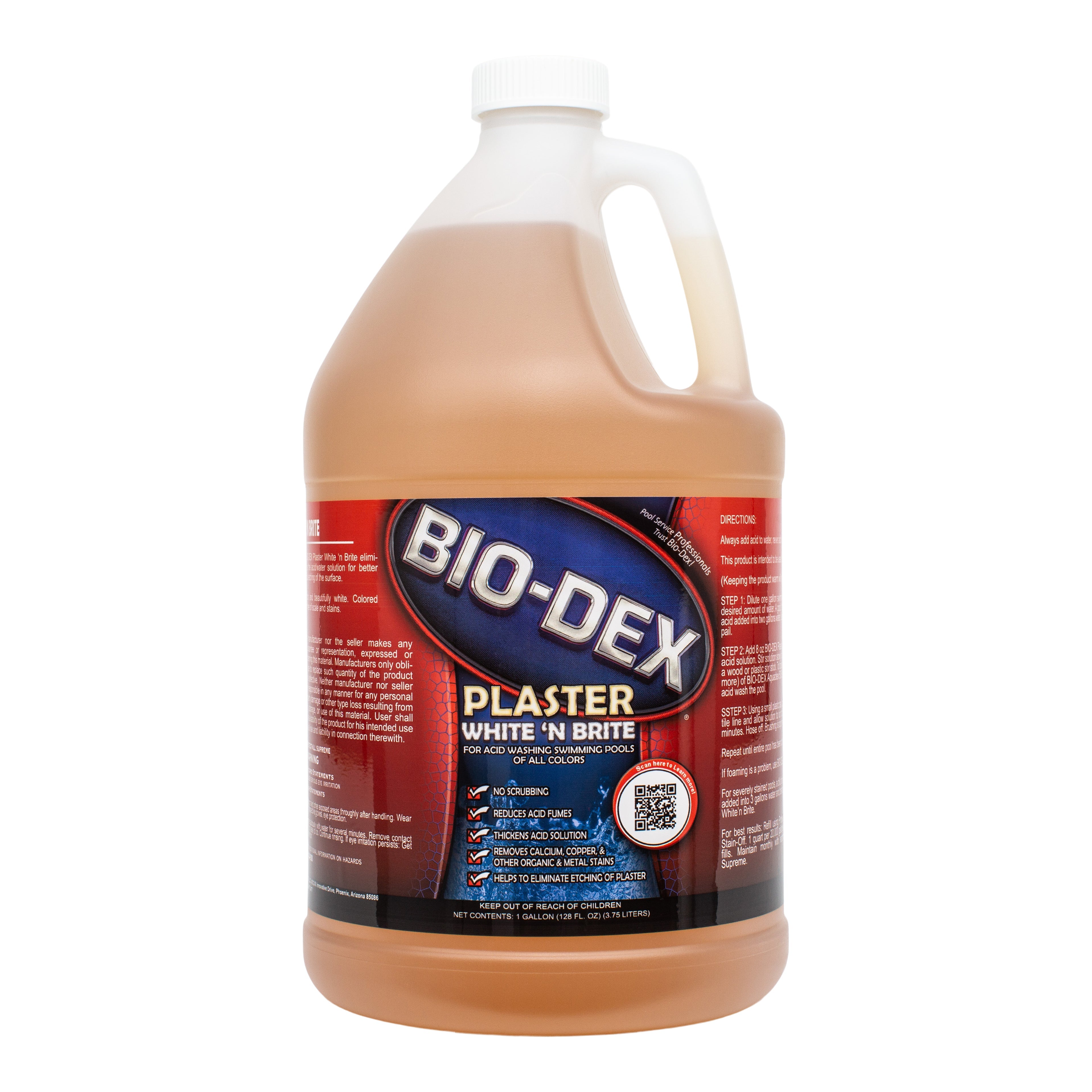 Bio-Dex Plaster White N Brite Pool Stain Remover Additive