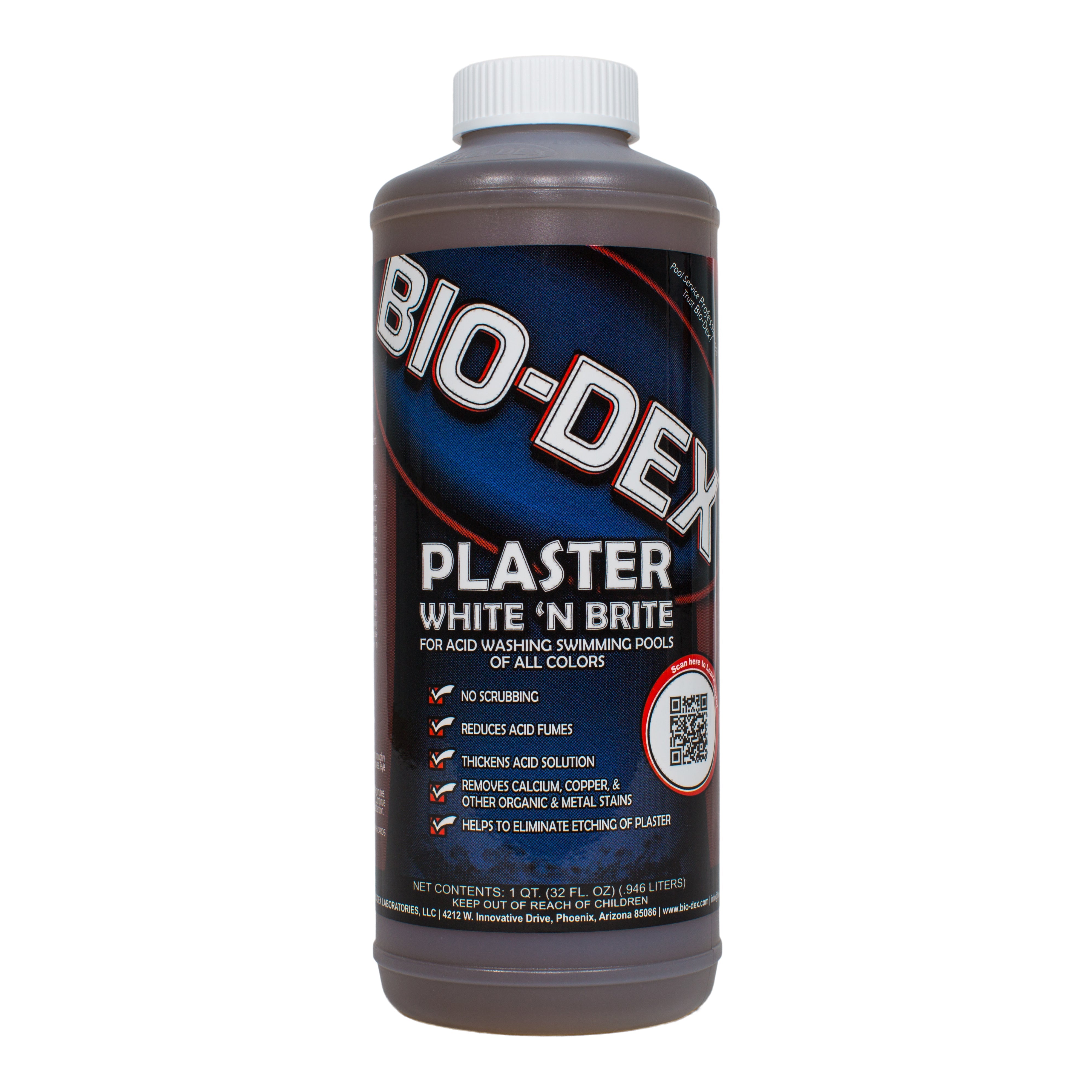 Bio-Dex Plaster White N Brite Pool Stain Remover Additive