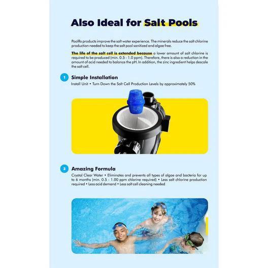 PoolRx - PoolRx+ Blue Mineral Unit for 7,500 to 20,000 Gallons by Pool Rx