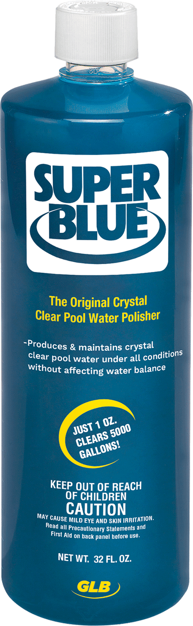 GLB Super Blue Clarifier by Duckies Pool Supply