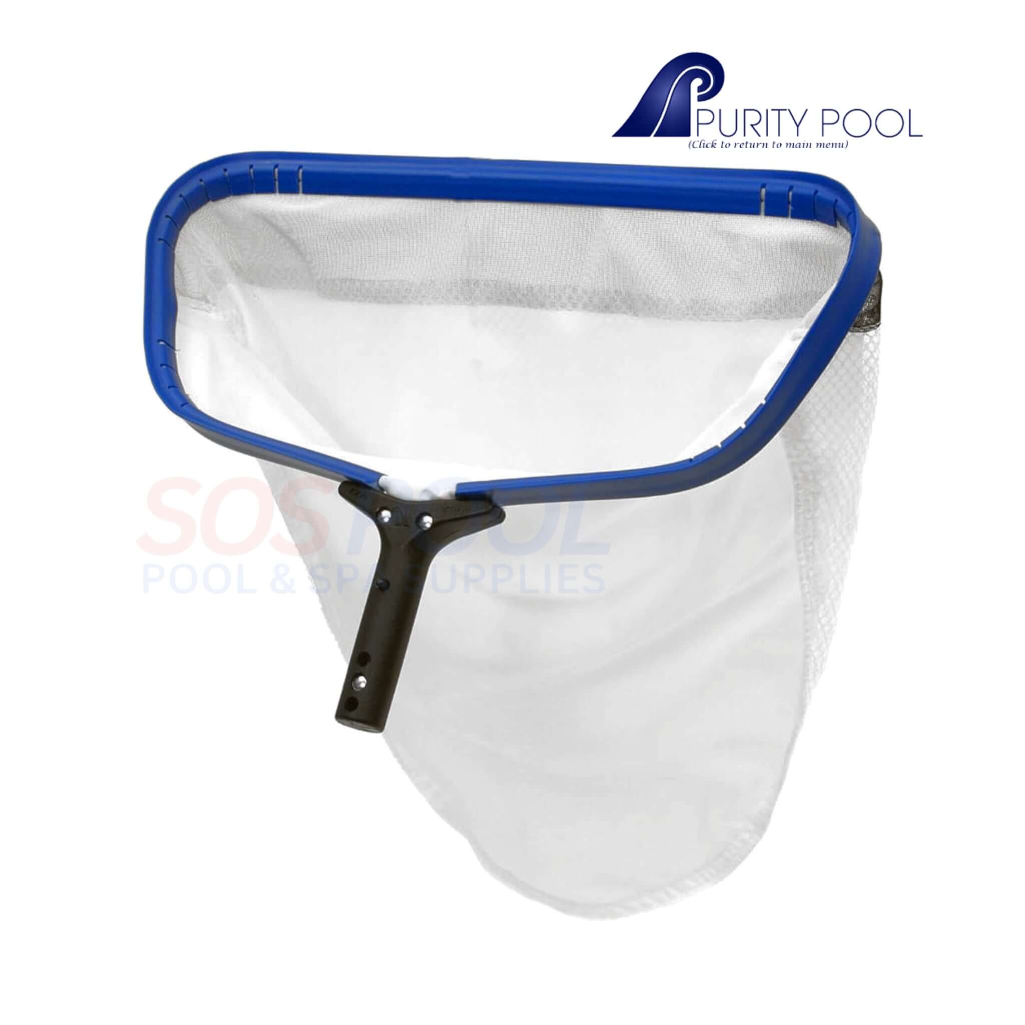 Purity Pool Ultra-Lite Leaf Rake | Silt Bag | 18" | ULSLT