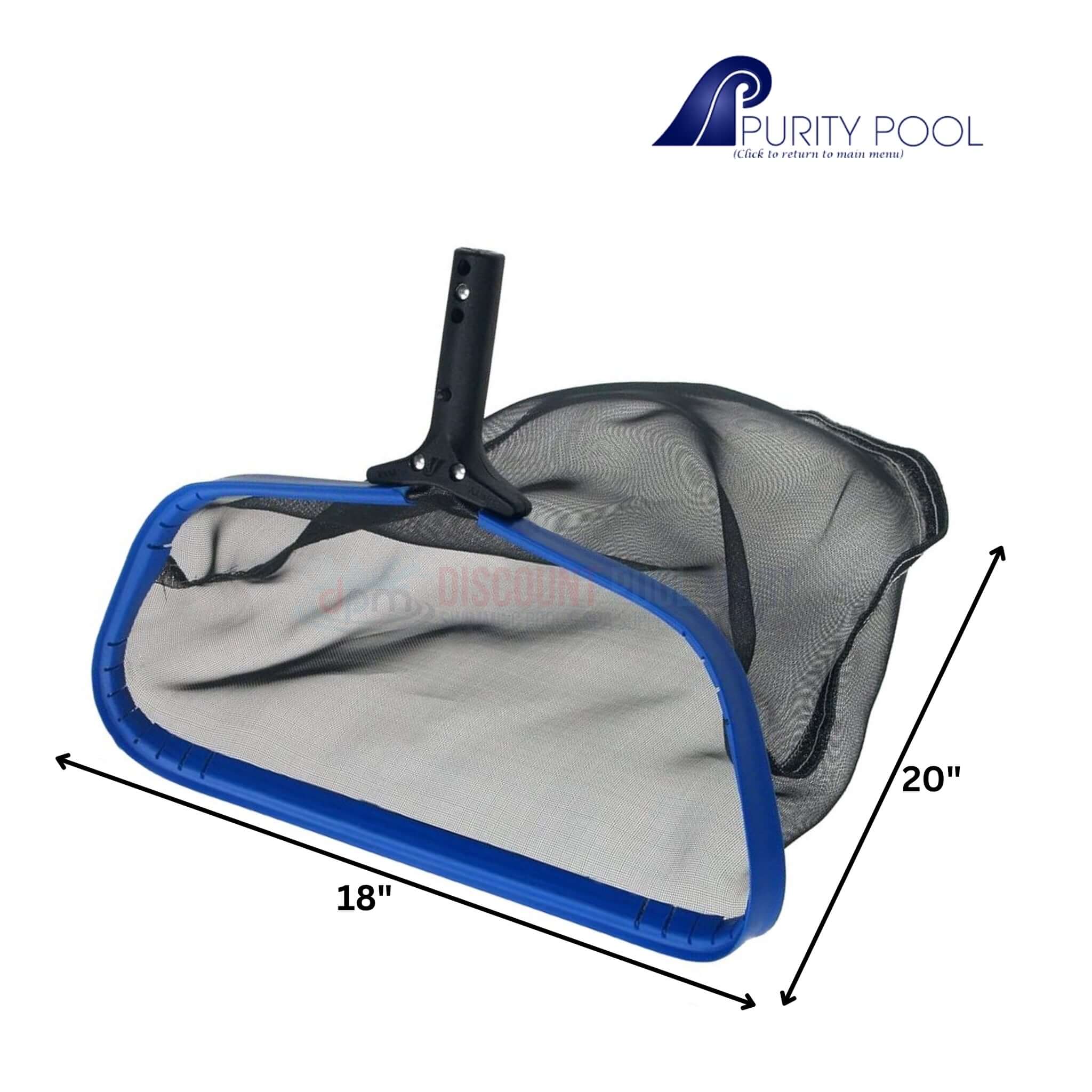 Purity Pool Ultra Lite Pool Leaf Rake Tuff Duty | 18" | ULTD
