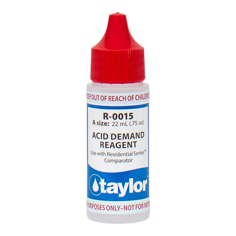 Taylor R0015 Acid Demand Reagent for Accurate Pool Water Testing and Chemistry Balance