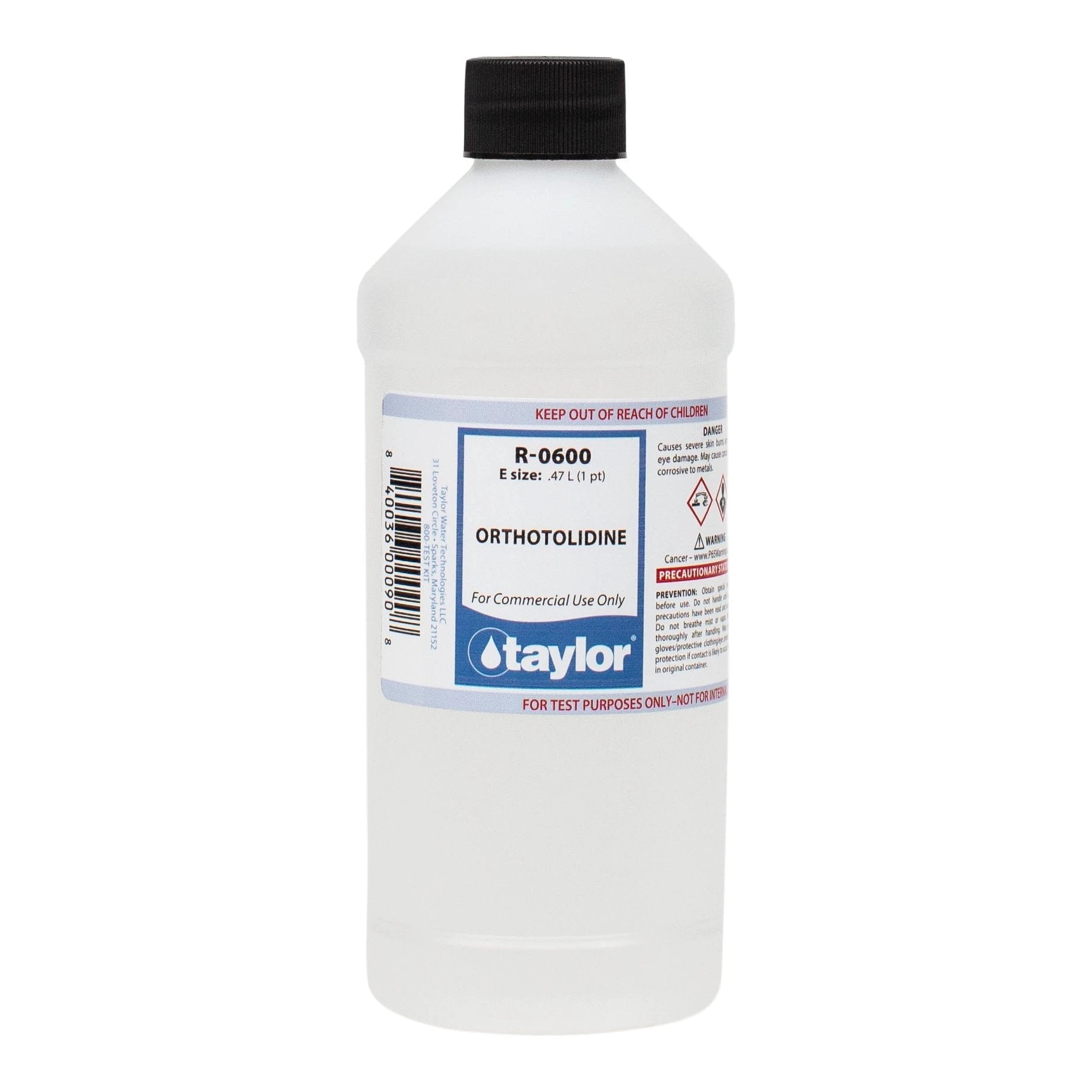 Taylor R-0600 Orthotolidine Reagent for Pool Water Testing by Taylor