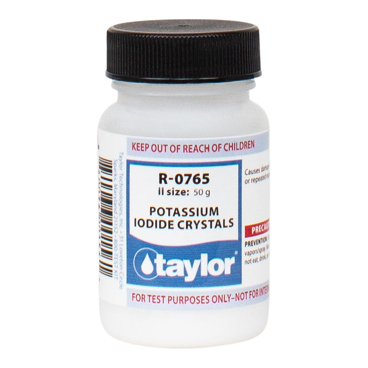 Taylor R0765 Potassium Iodide Crystals for Pool Test Kit Refill and Accurate Water Chemistry