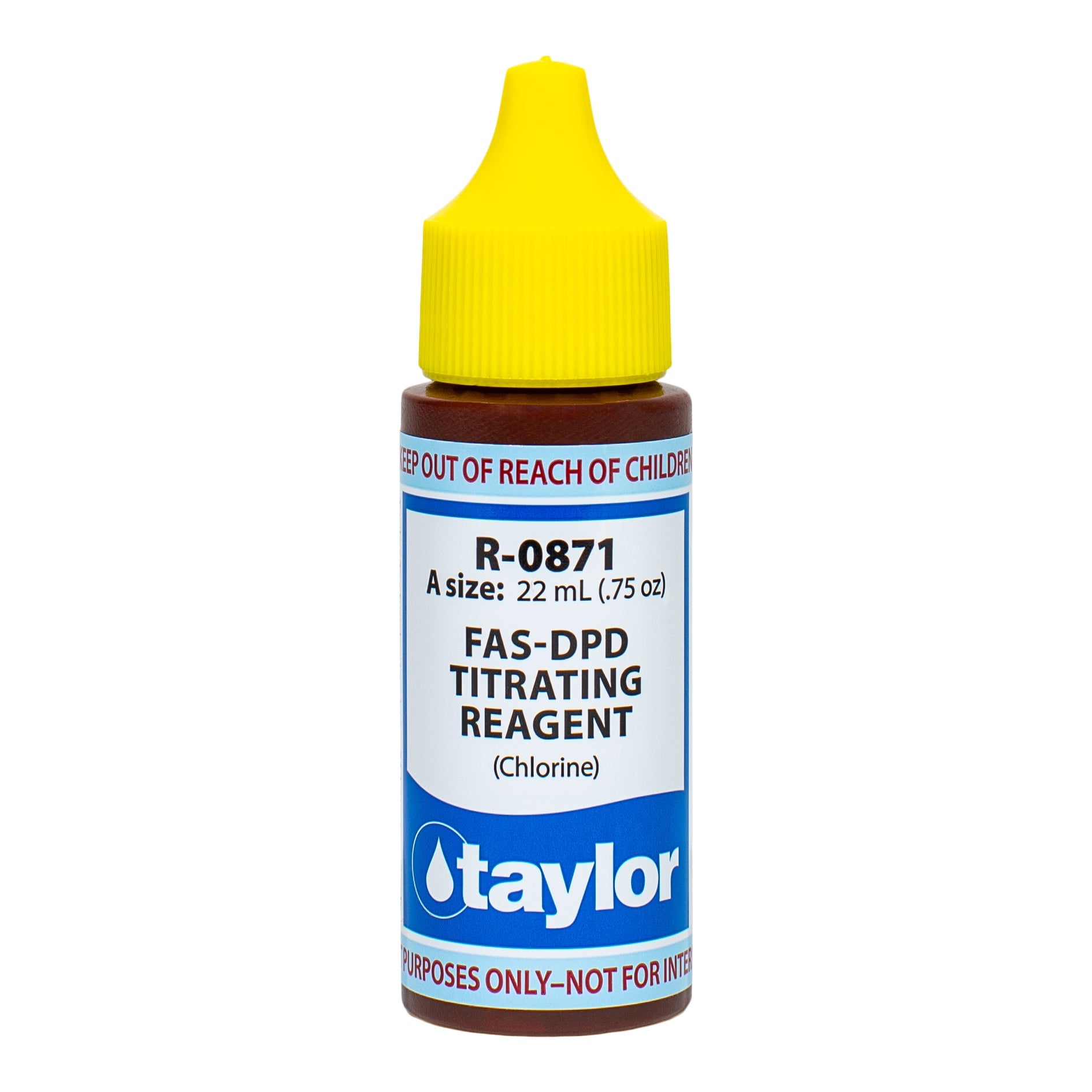 Taylor R0871 FAS-DPD Titrating Reagent for Accurate Pool Water Testing