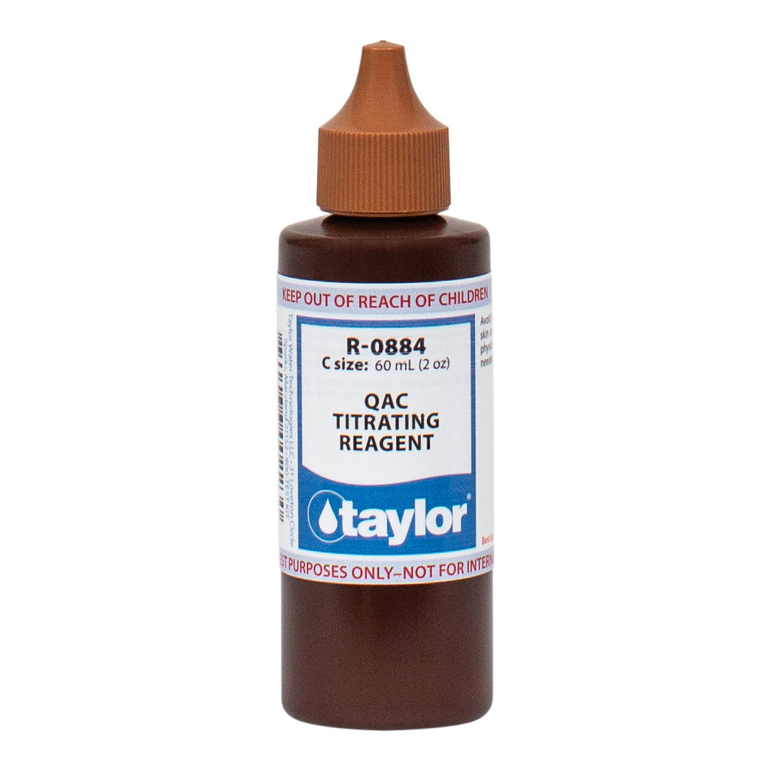Taylor R0884 QAC Titrating Reagent for Accurate Pool Water Chemistry