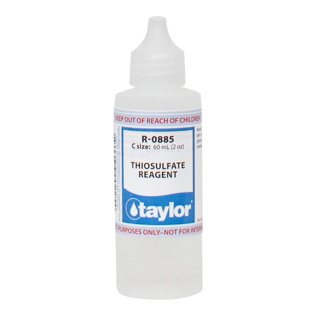 Taylor R0885 Thiosulfate Reagent for Accurate Pool Water Testing and Chemistry Maintenance