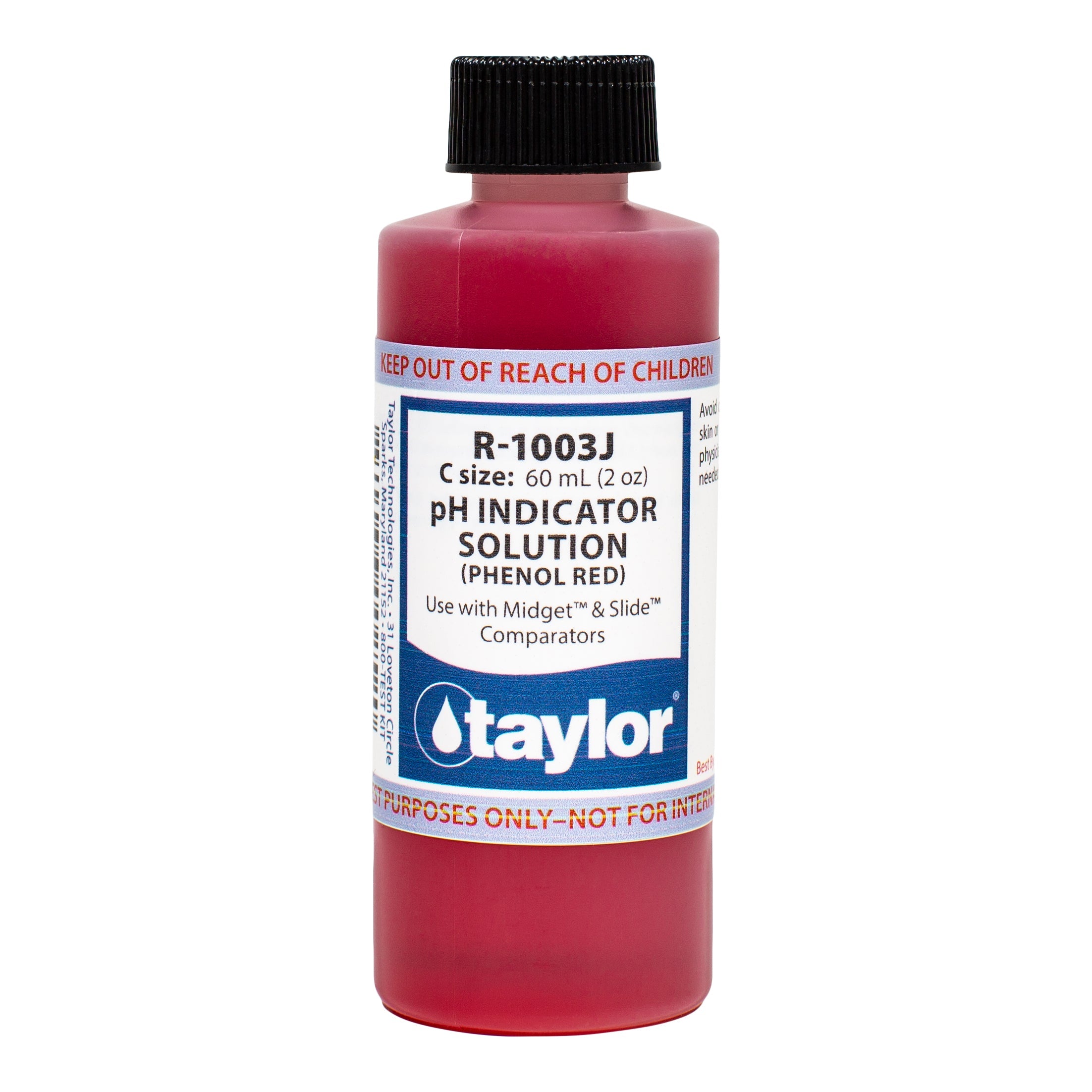 Taylor R1003J pH Solution Refill for Accurate Pool Water Testing
