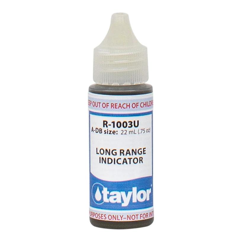 Taylor R1003U Long Range Indicator Replacement Reagents For Pool Water Testing by Taylor