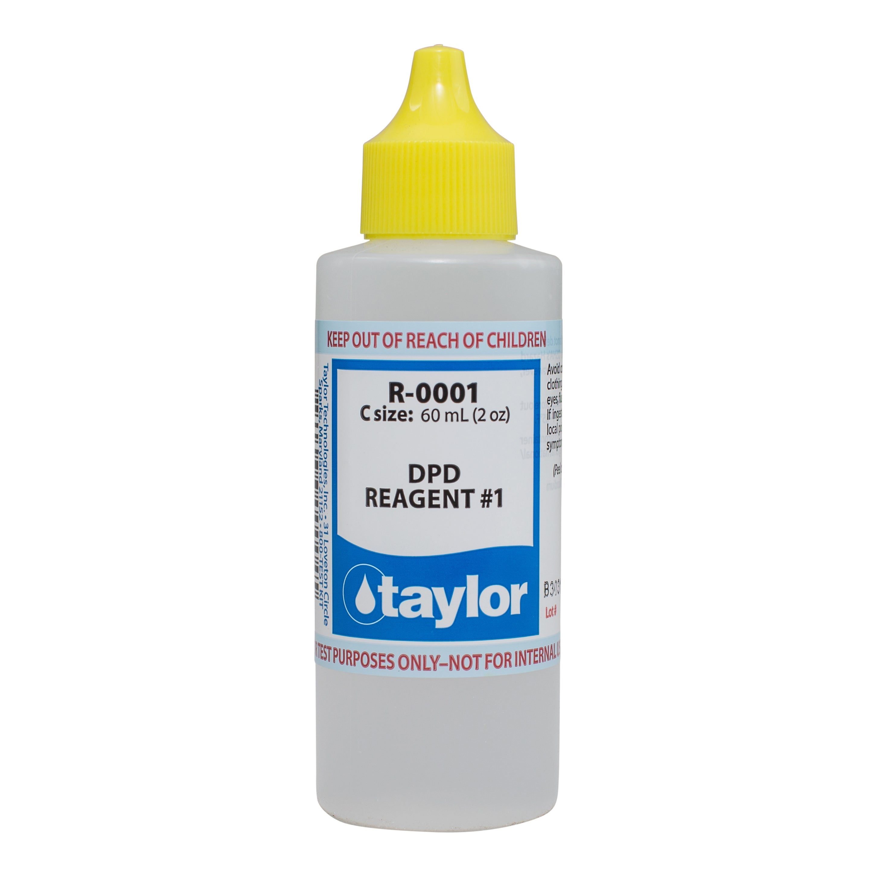 Taylor R0001 DPD Reagent Number 1 for Accurate Pool Water Testing