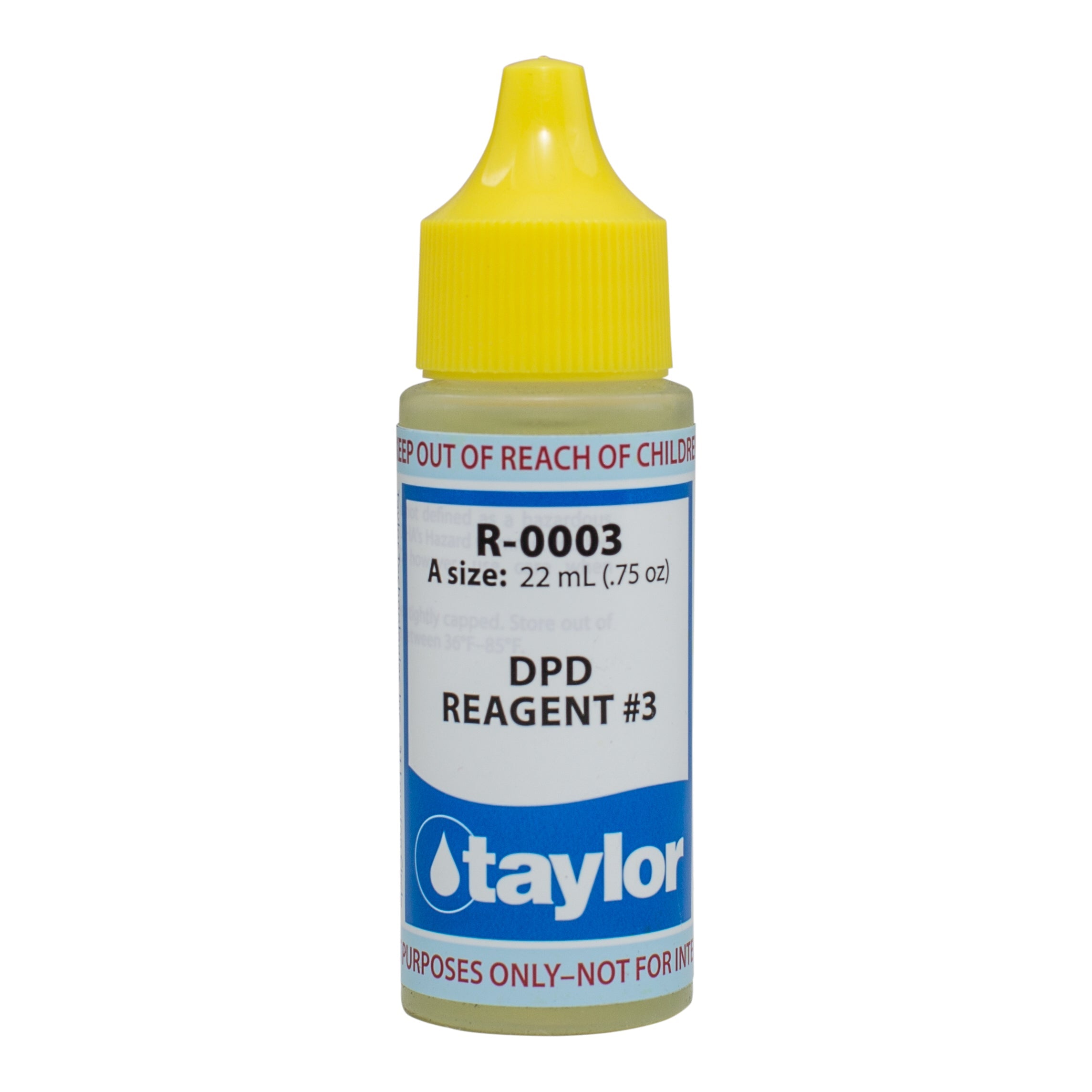 Taylor R0003 DPD Reagent Number 3 for Accurate Pool Water Testing