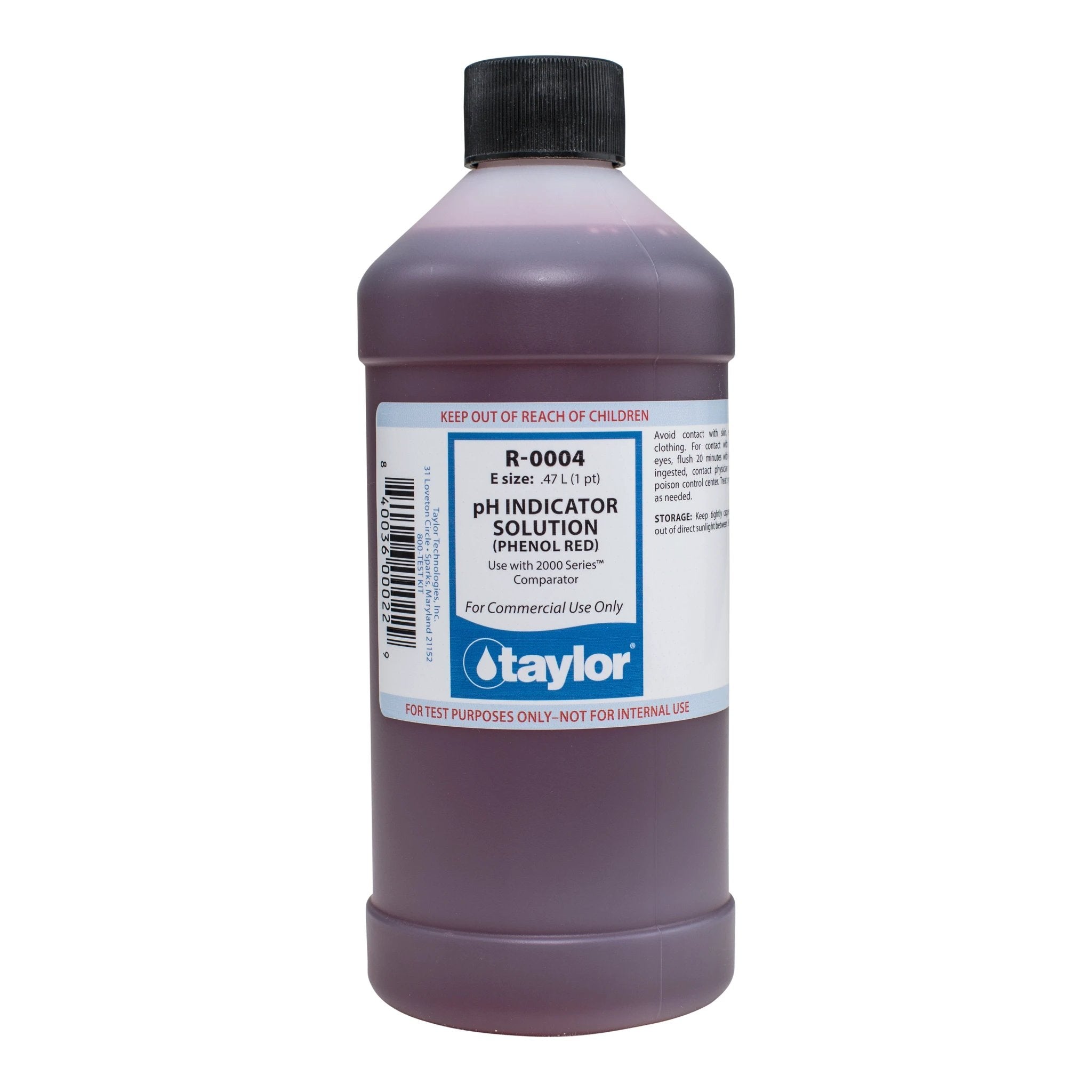 Taylor R-0004 pH Indicator Solution by Taylor