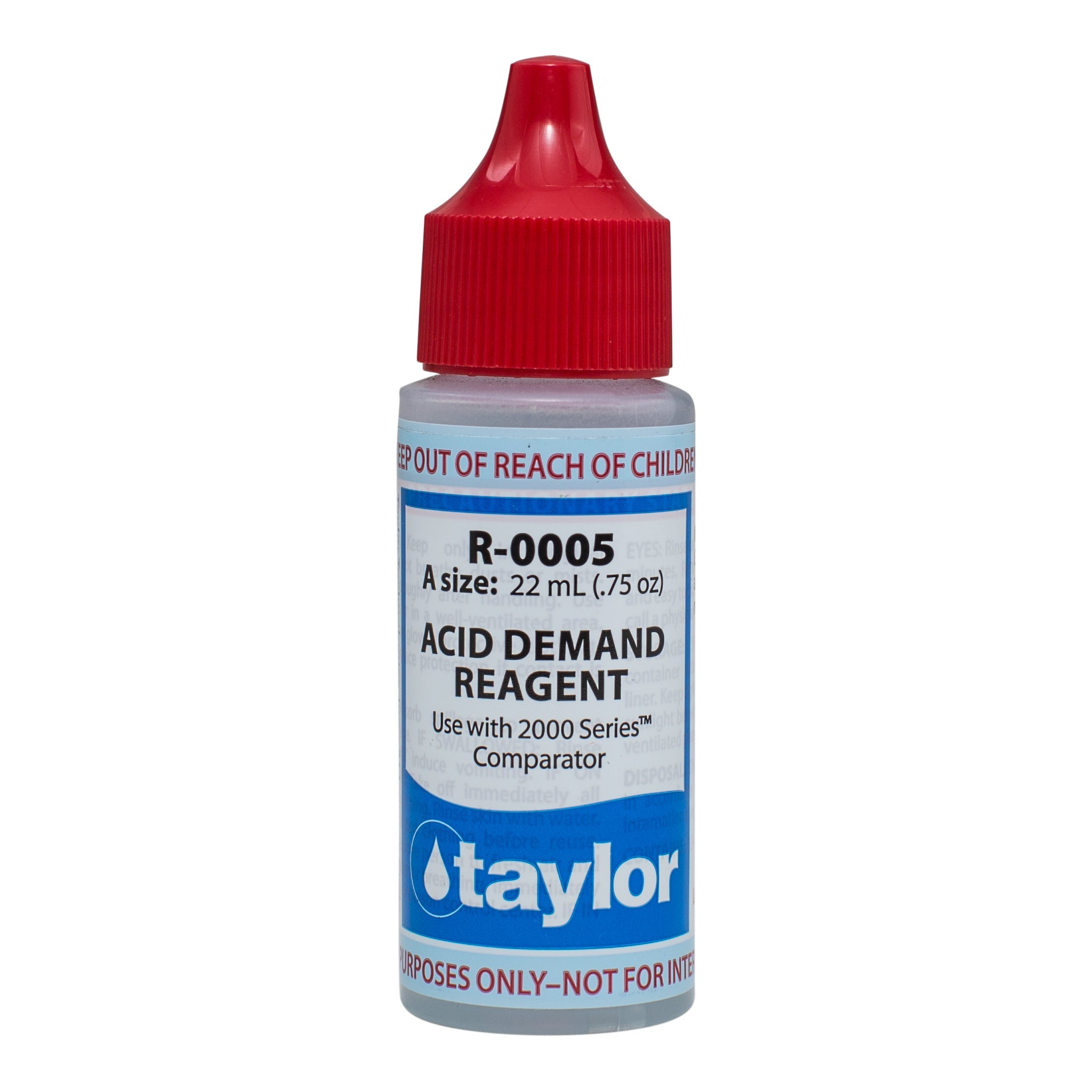 Taylor R0005 Acid Demand Reagent for Accurate Pool Water Testing