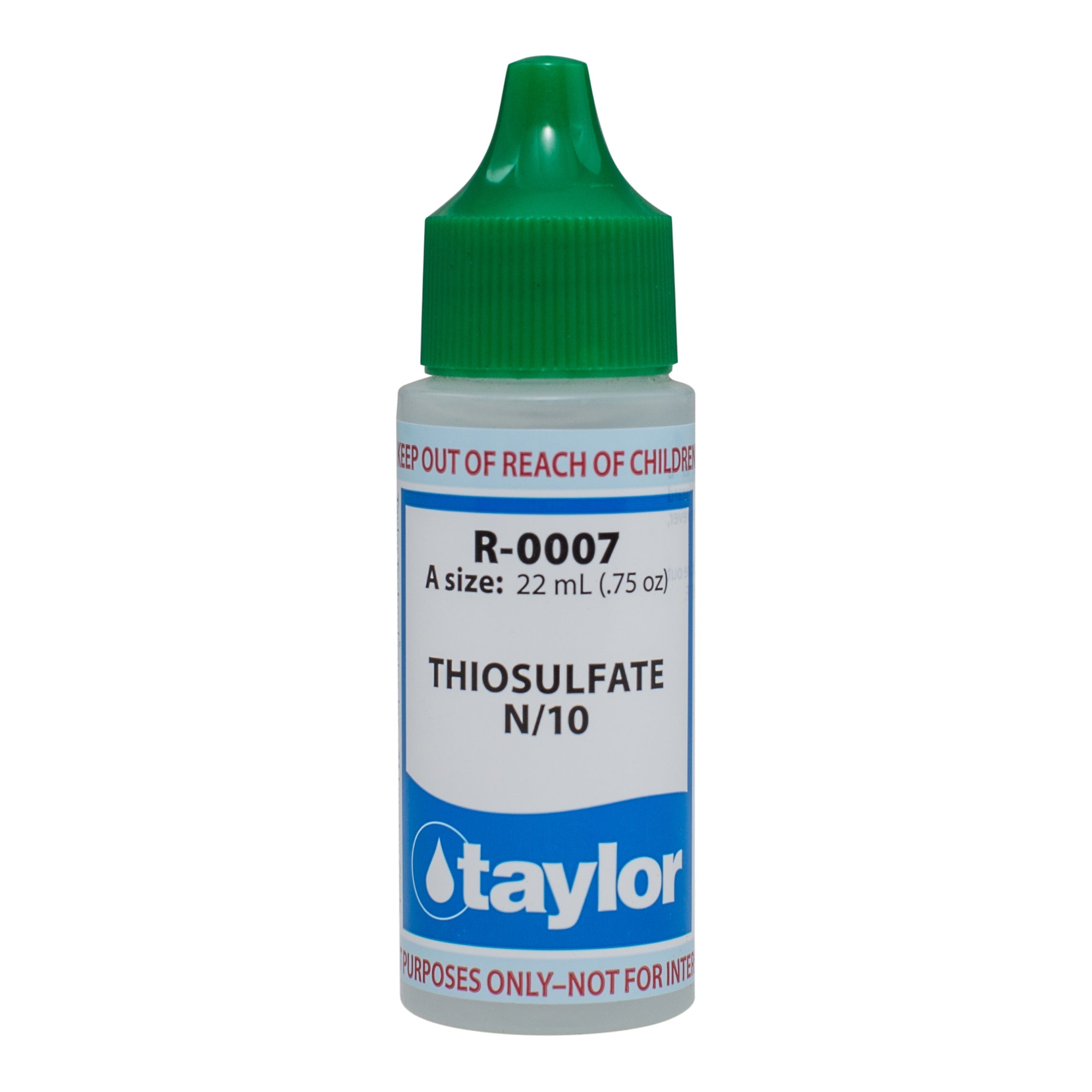 Taylor R0007 Thiosulfate N10 Refill for Accurate Pool Test Kit Results