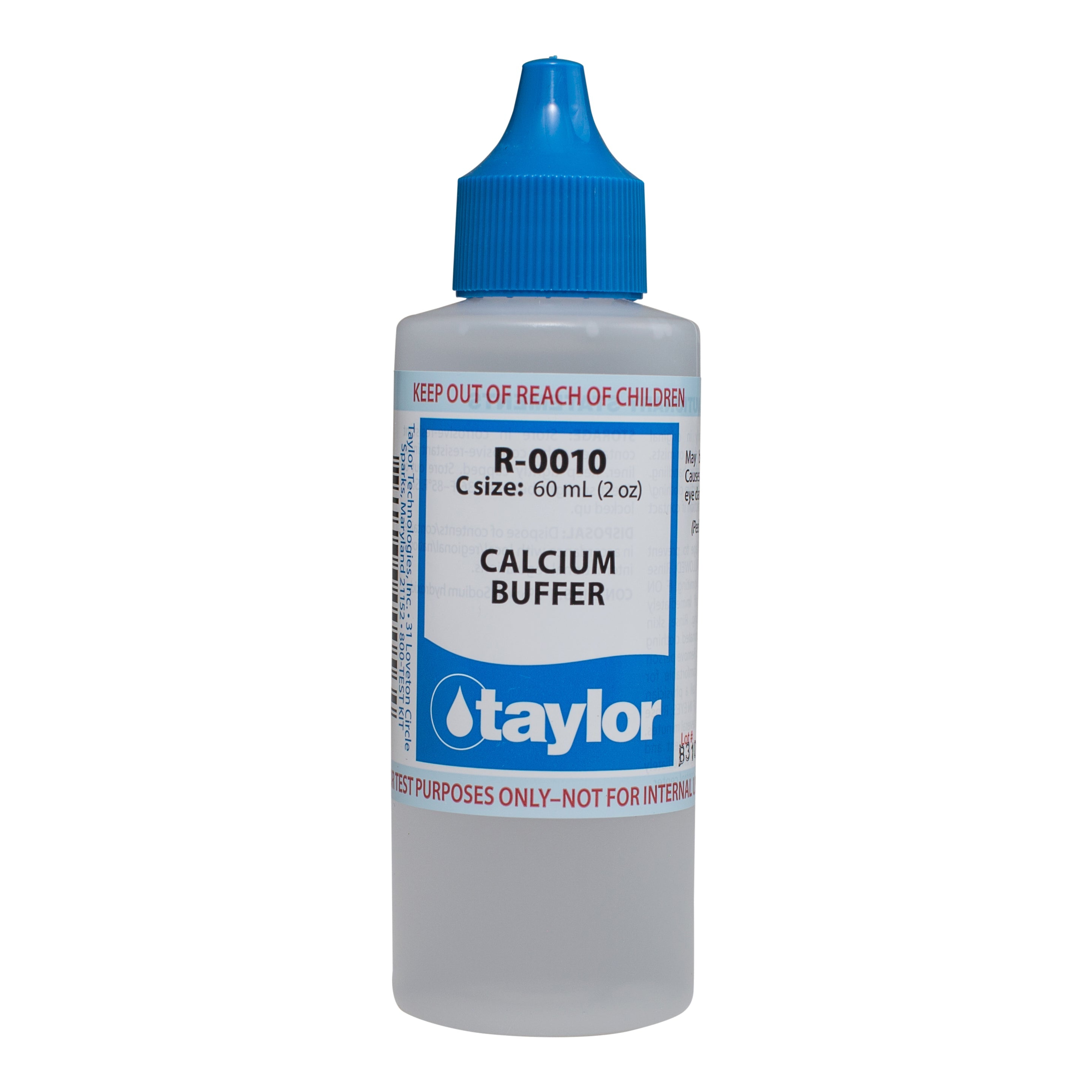 Taylor R0010 Calcium Buffer Refill for Accurate Pool Water Testing