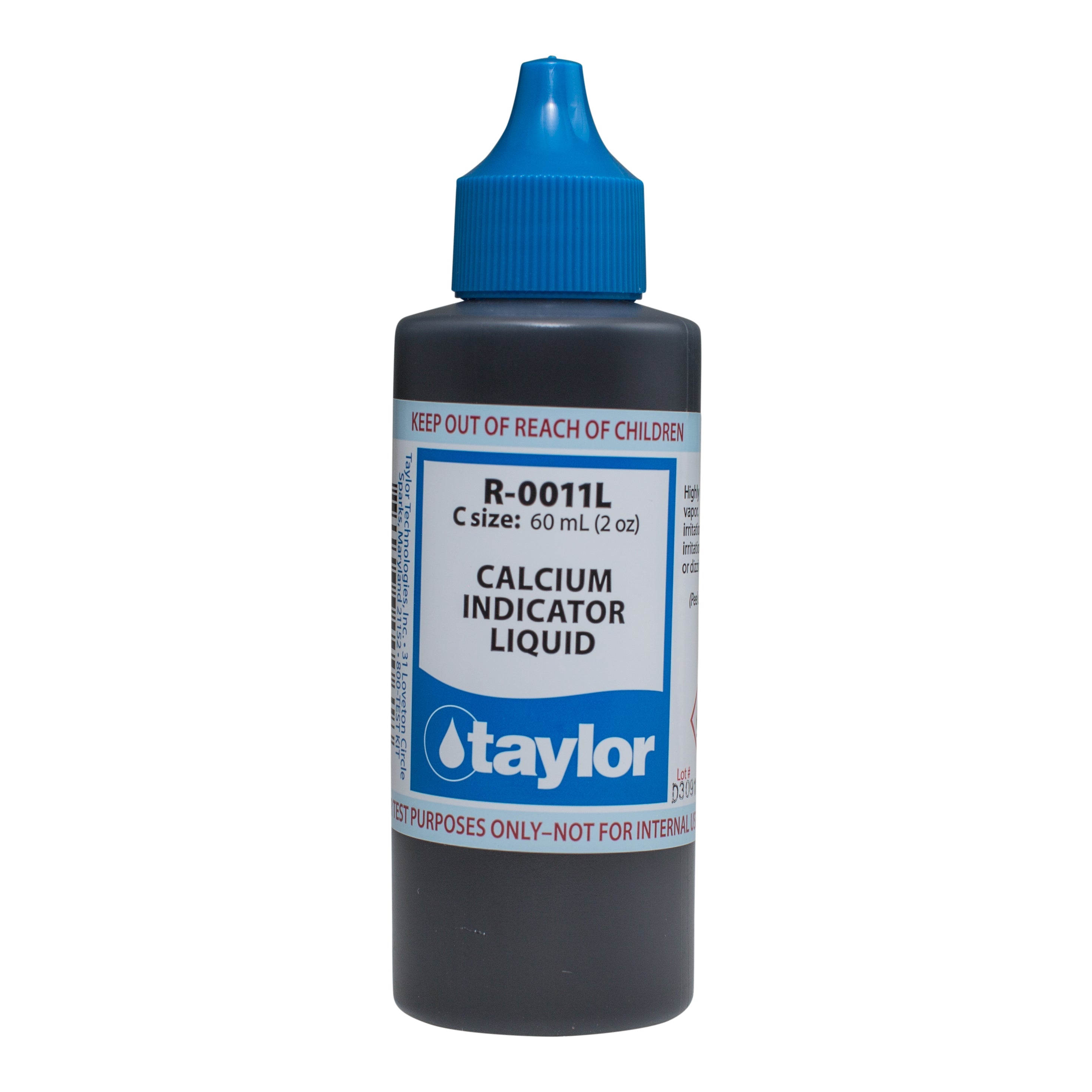 Taylor R0011L Calcium Indicator Liquid for Accurate Pool Water Testing