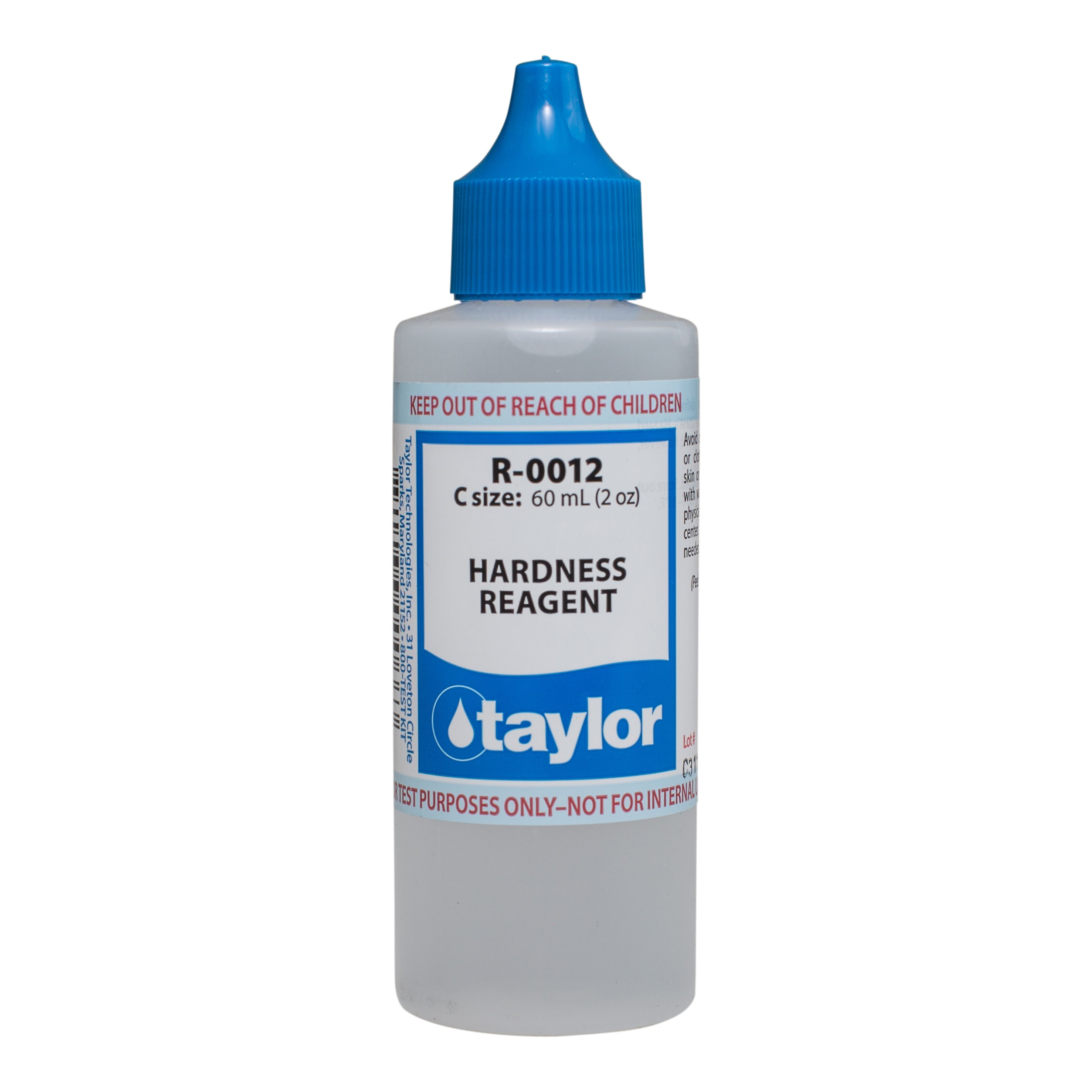 Taylor R0012 Hardness Reagent for Accurate Pool Water Testing and Maintenance