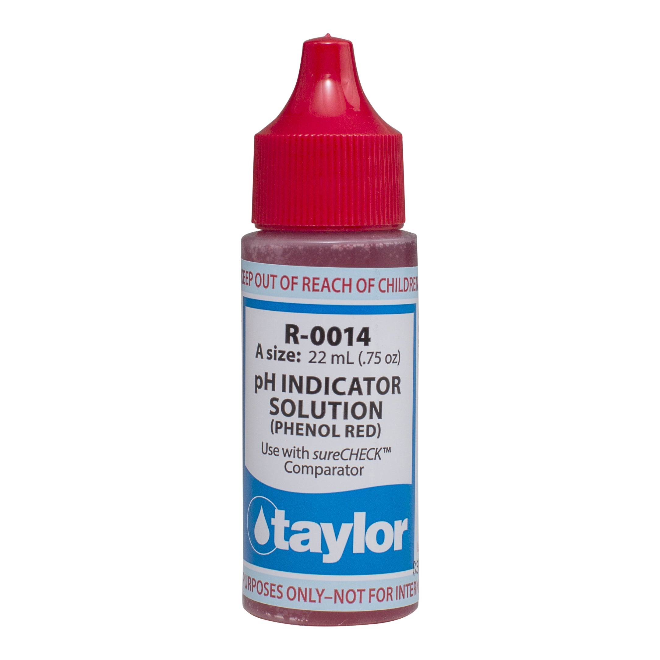 Taylor R0014 pH Solution for Accurate Pool Water Testing and Chemistry Balance