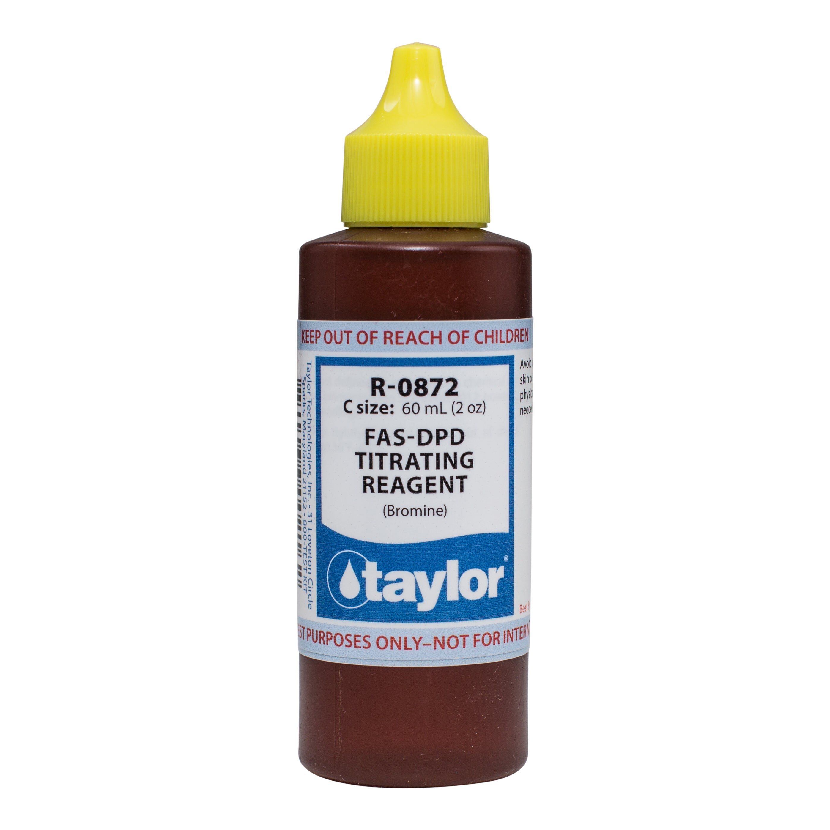 Taylor R0872 FAS-DPD Titrating Reagent for Accurate Pool Water Testing