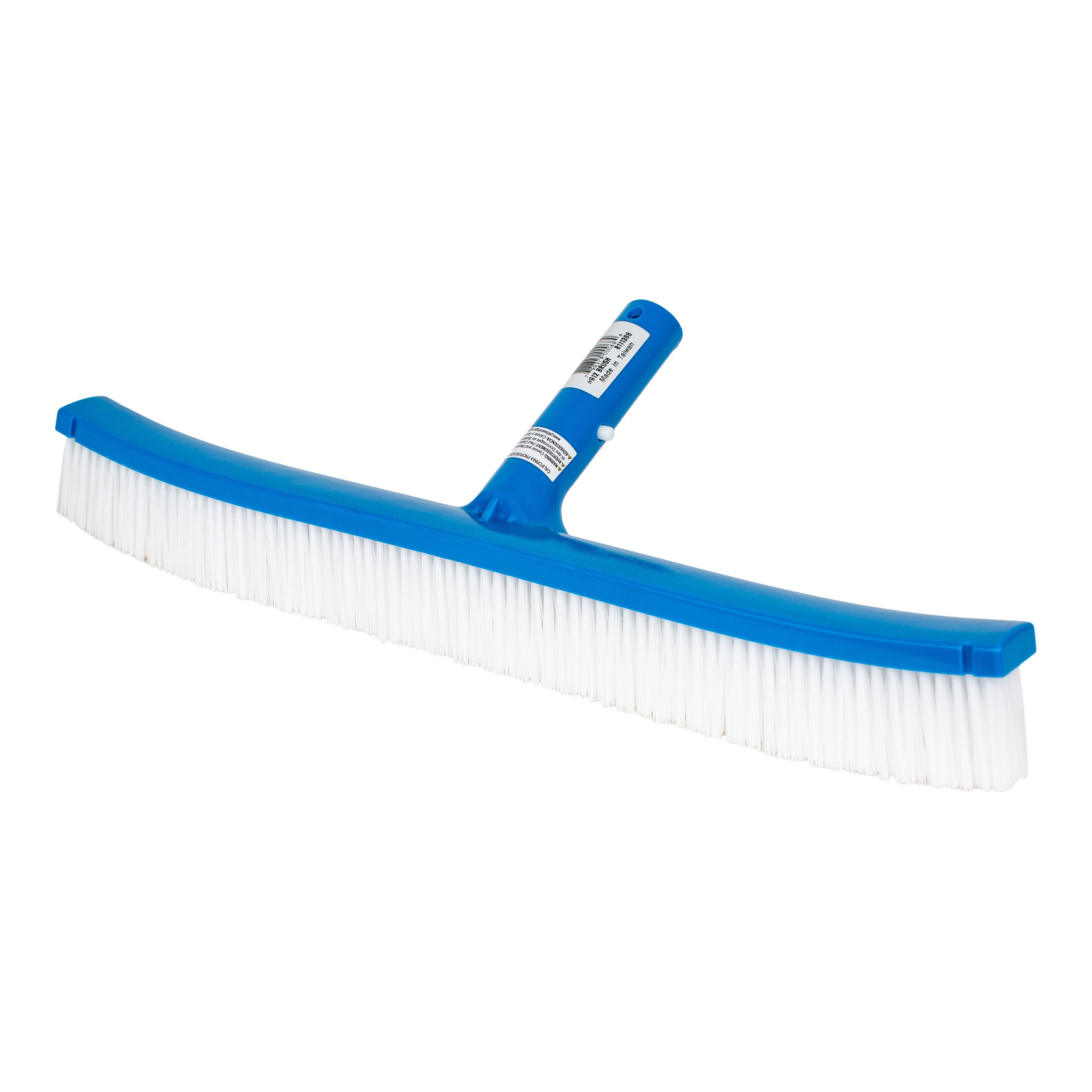 Pentair 18 Inch Plastic Pool Brush with Durable Poly Bristles for Easy Cleaning