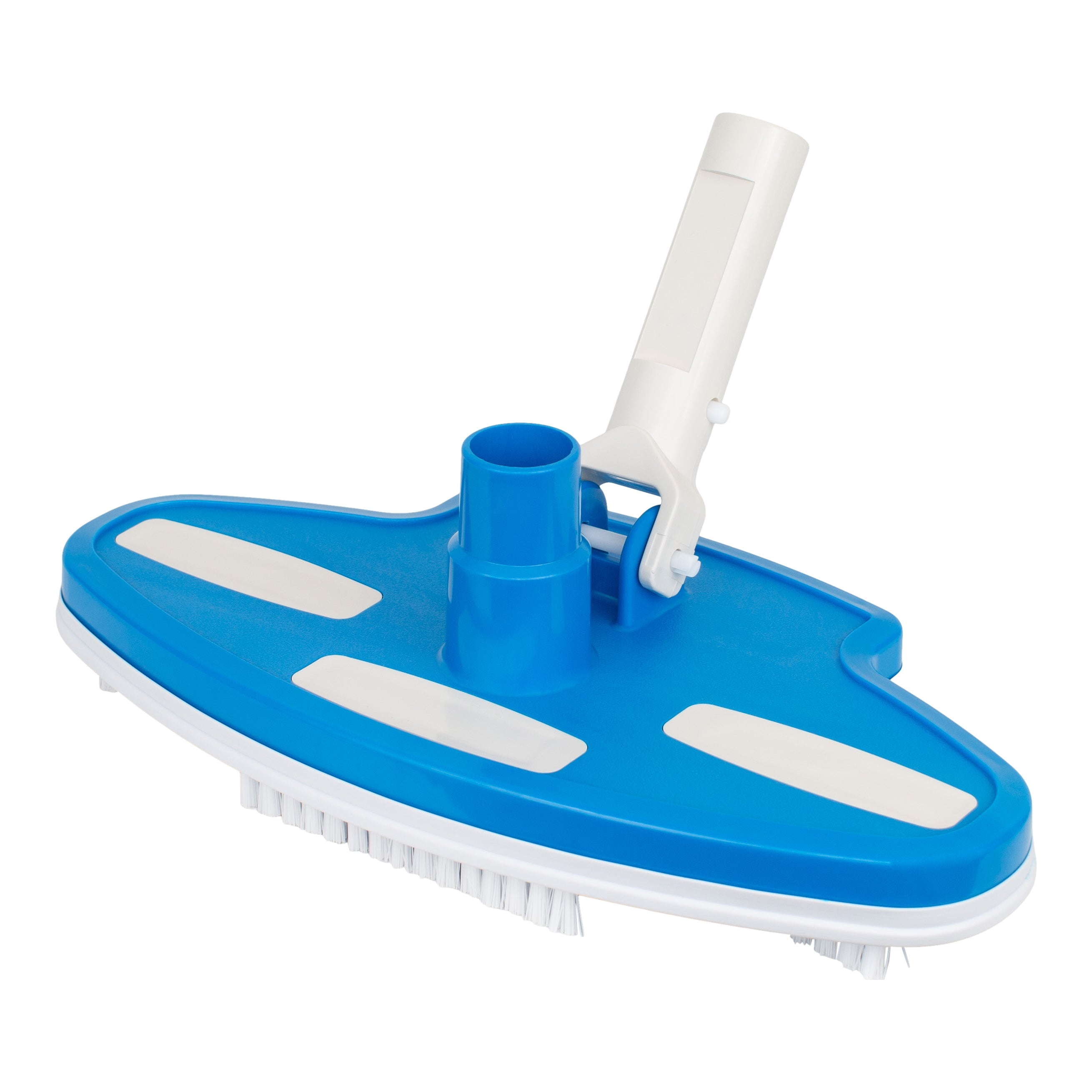 Rainbow Vacuum Head for Vinyl Lined Pools with Enclosed Weighted Design and Scrubbing Brushes