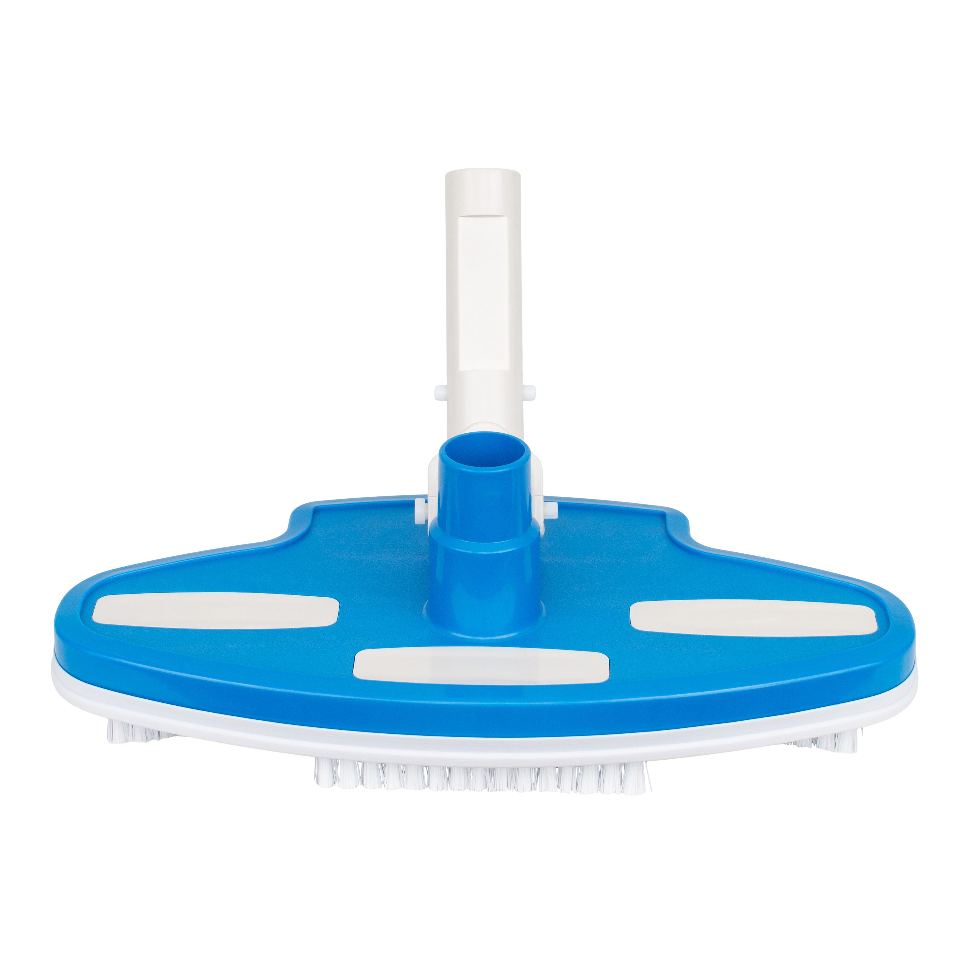 Rainbow Vacuum Head for Vinyl Lined Pools with Enclosed Weighted Design and Scrubbing Brushes